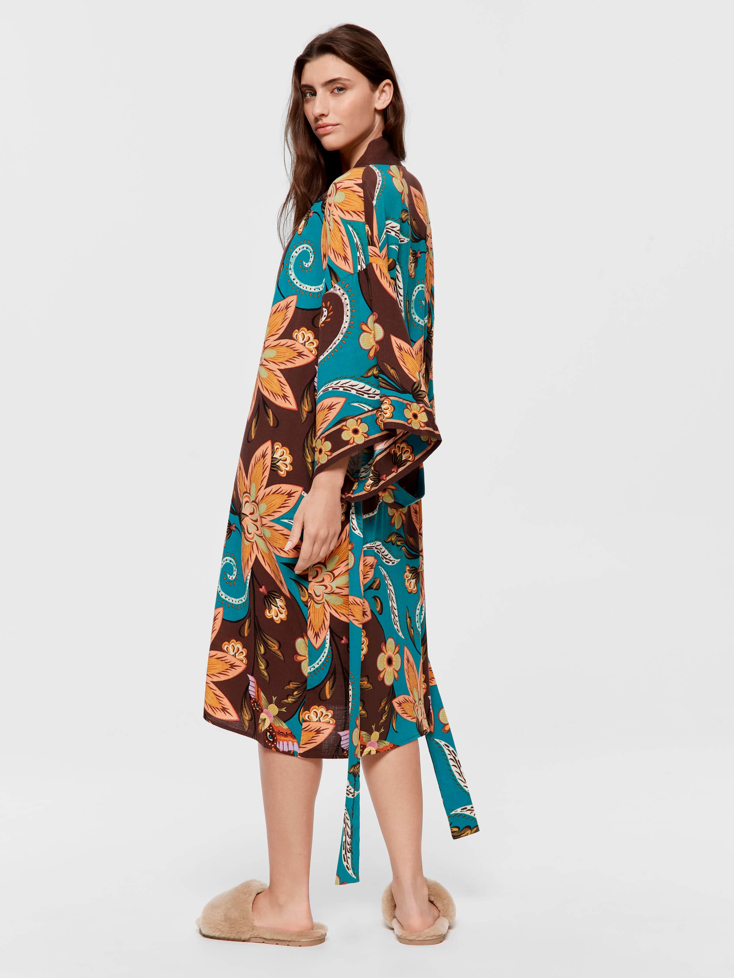 Image for Wallpaper Kimono Gown from Peter Alexander