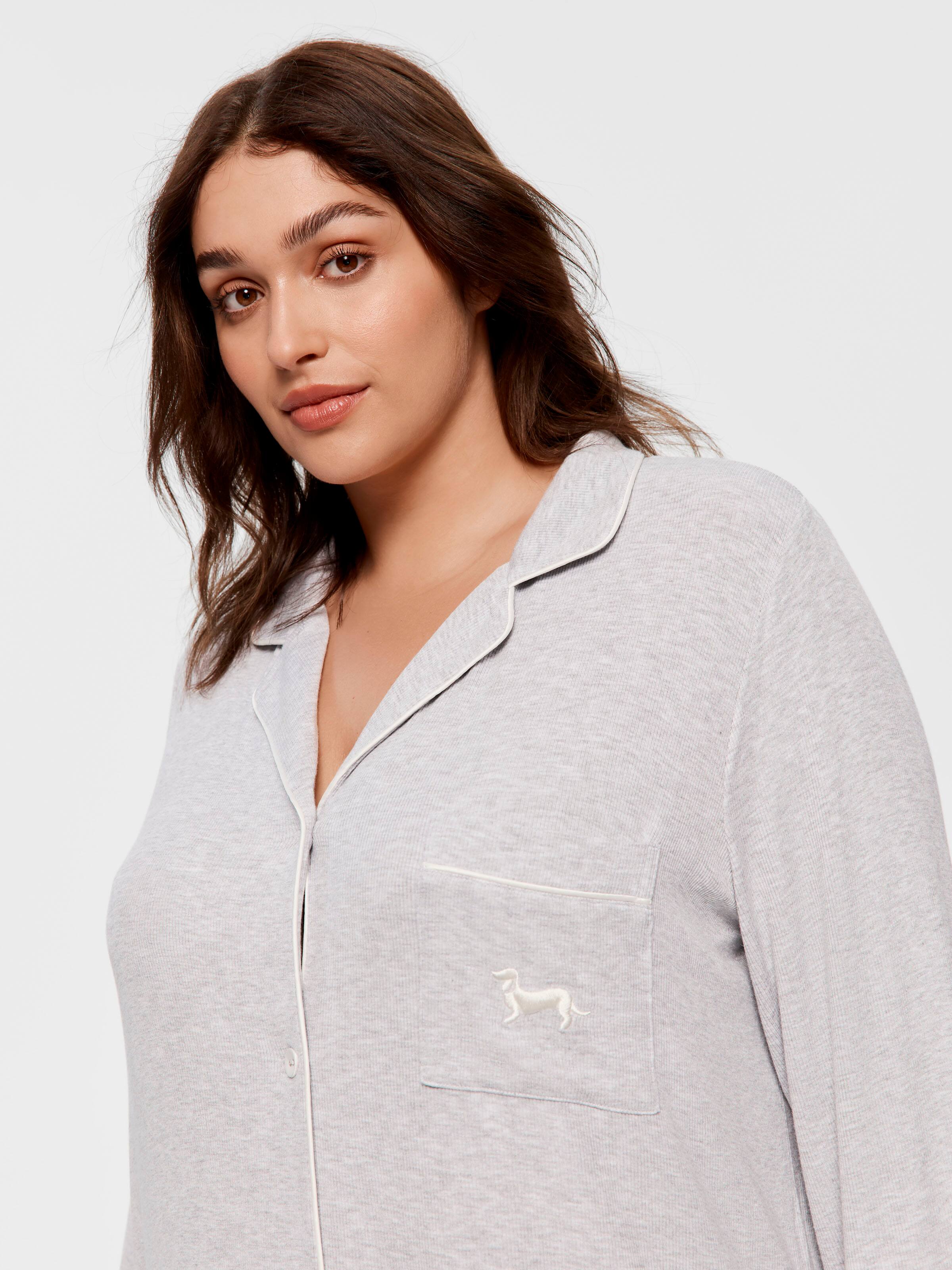 P.A. Plus Bamboo Knit Nightshirt