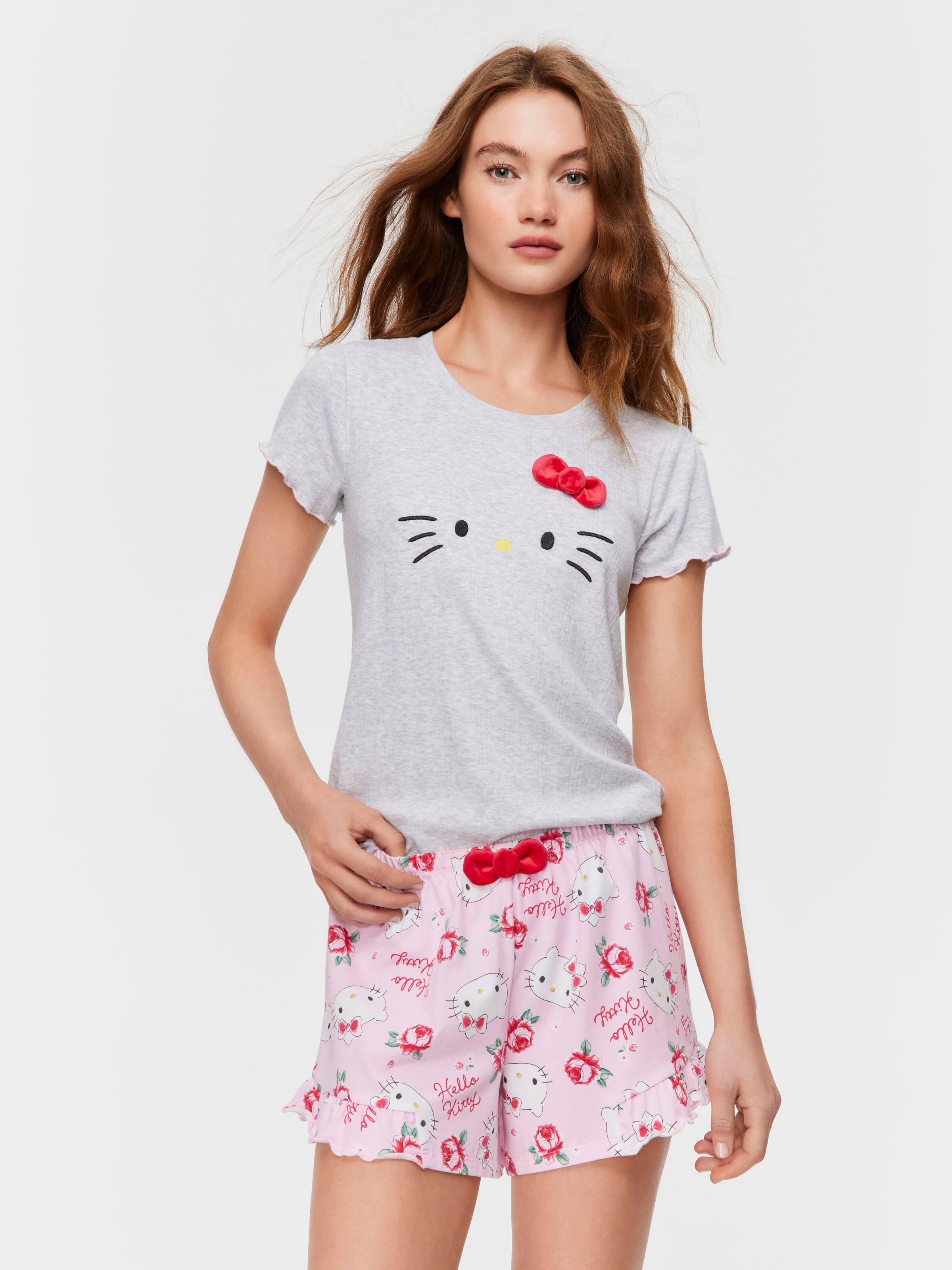 Hello Kitty Roses Frill Mini Short