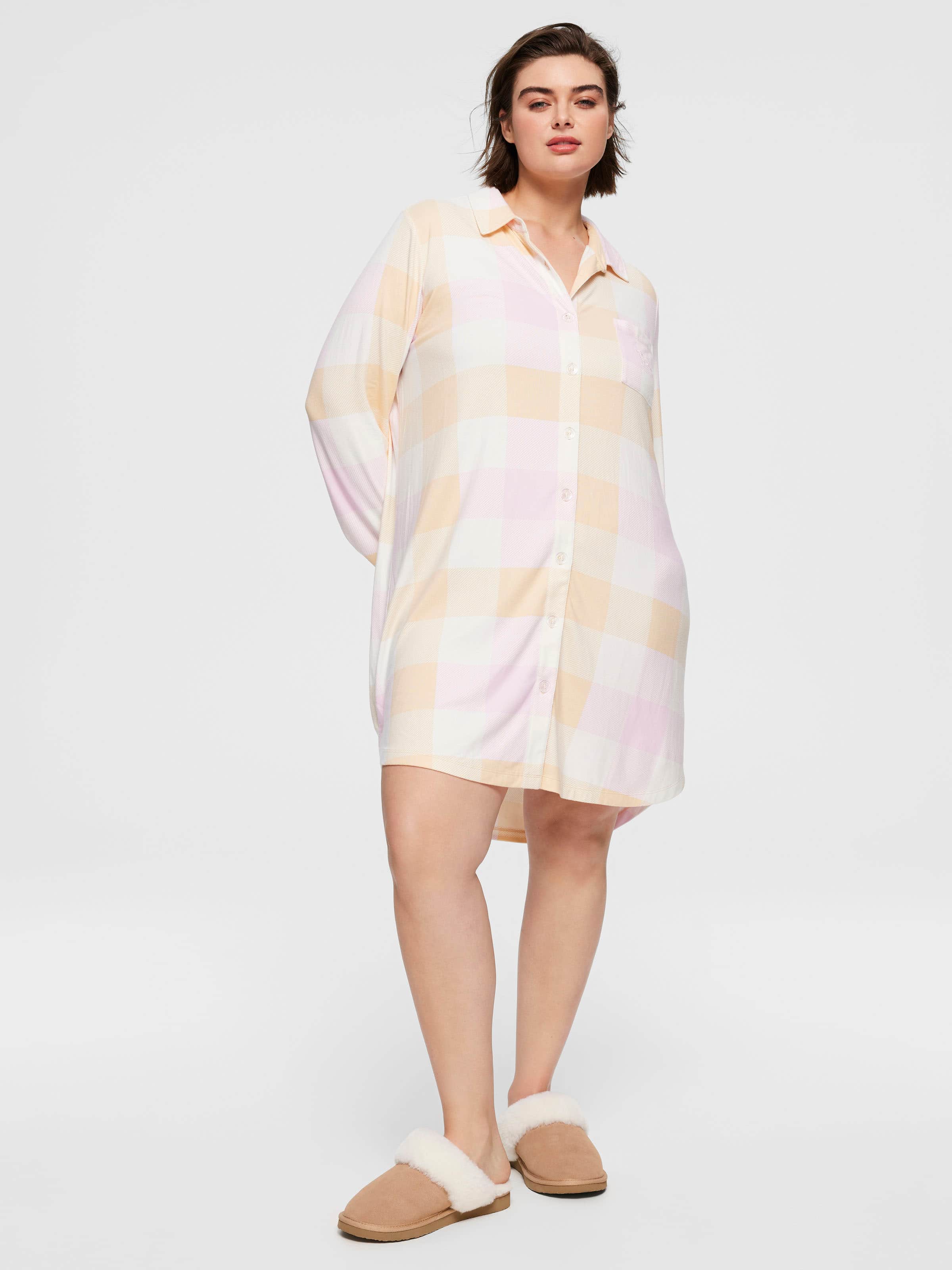 P.A. Plus Check Nightshirt