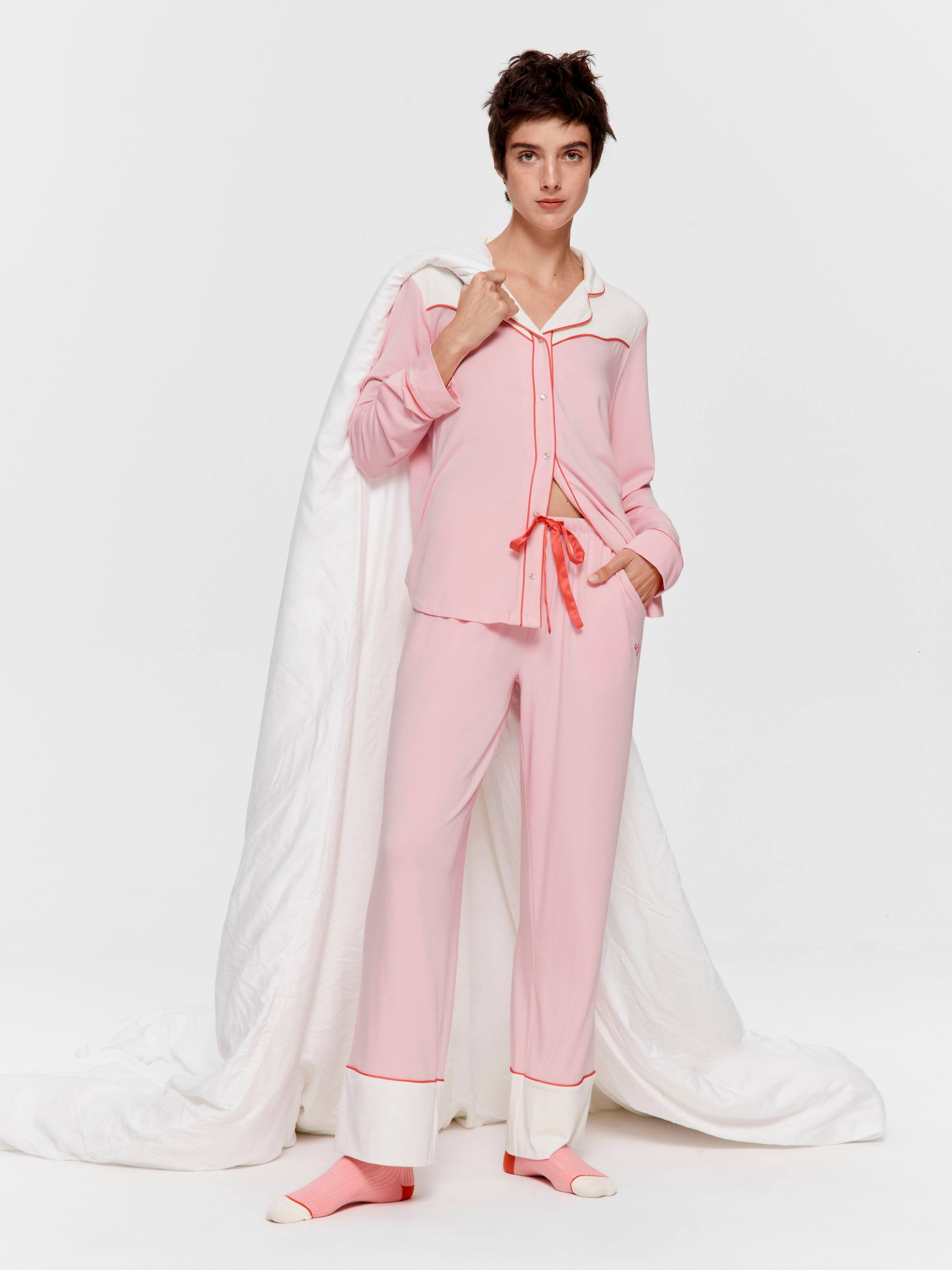 Western Bamboo Jersey Straight Leg Pj Bottom