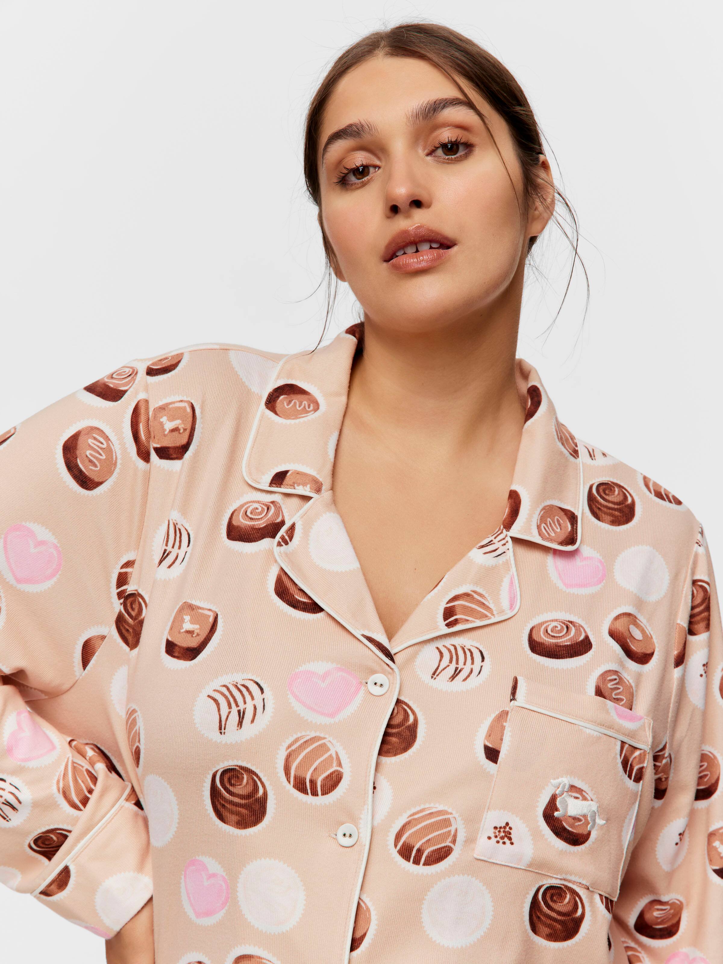 P.A. Plus Sweet Treat Plush Pj Set