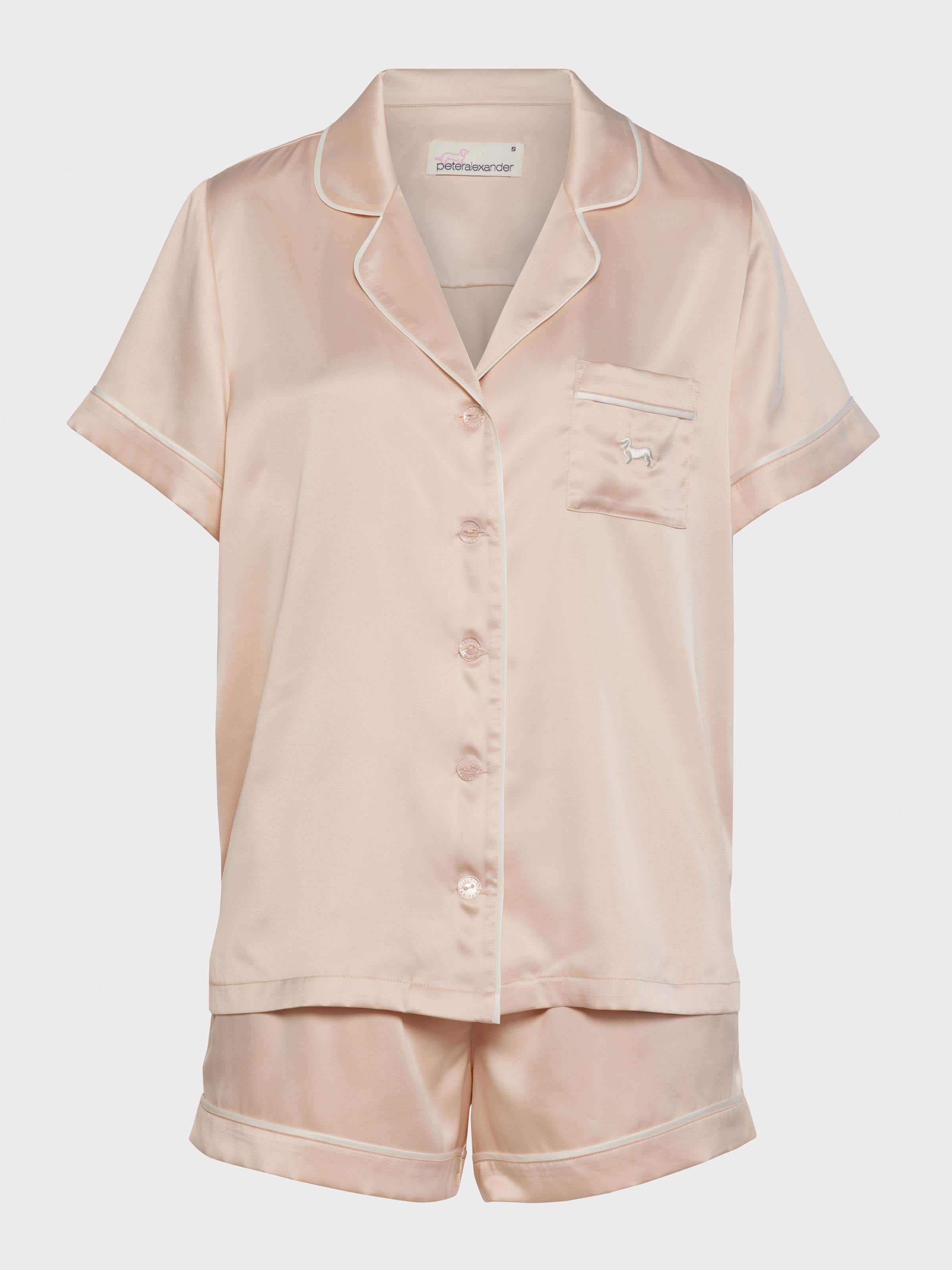 Image for Nude Chic Satin Pj Set from Peter Alexander