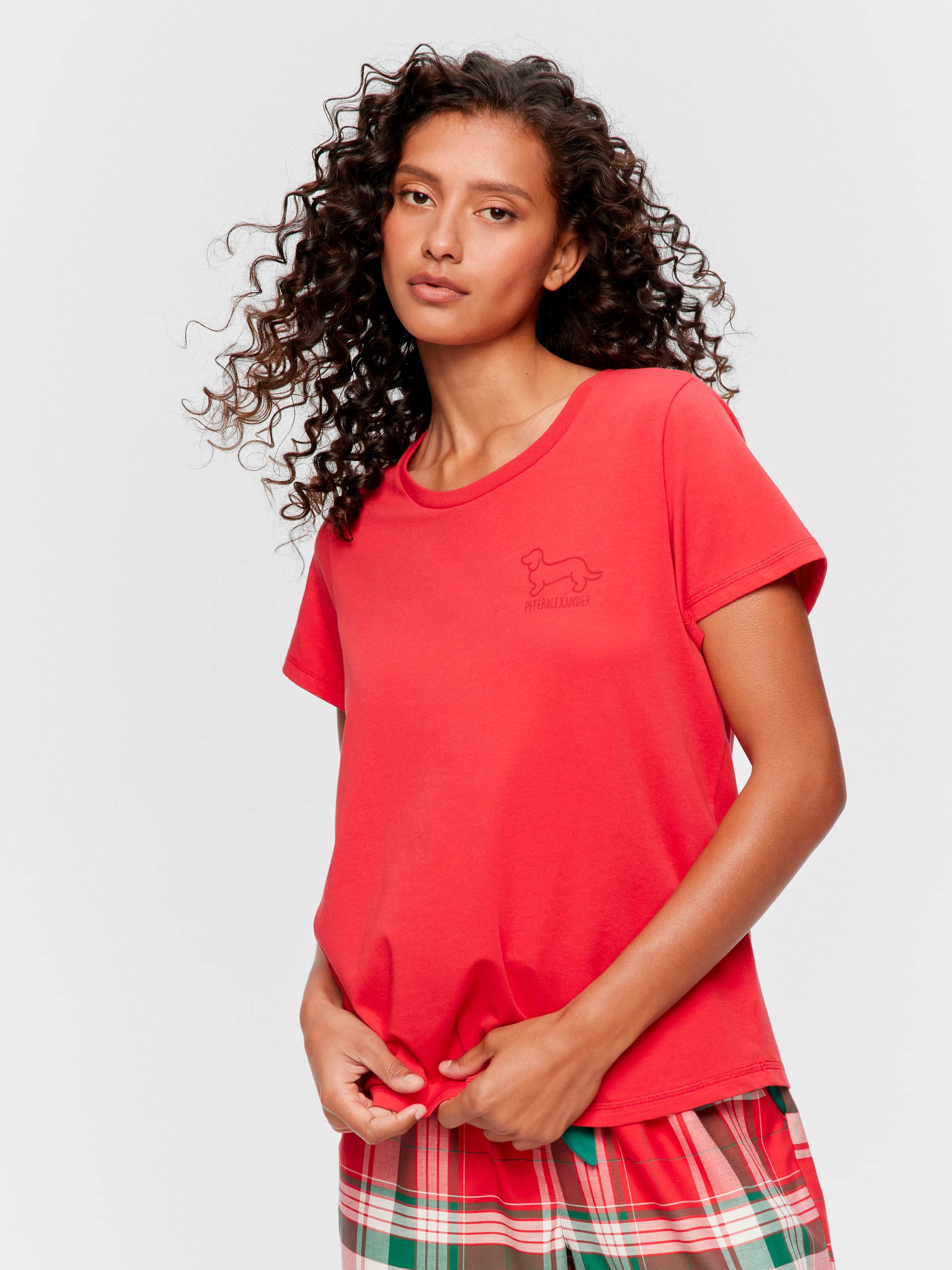 Red P.A. Classic Top