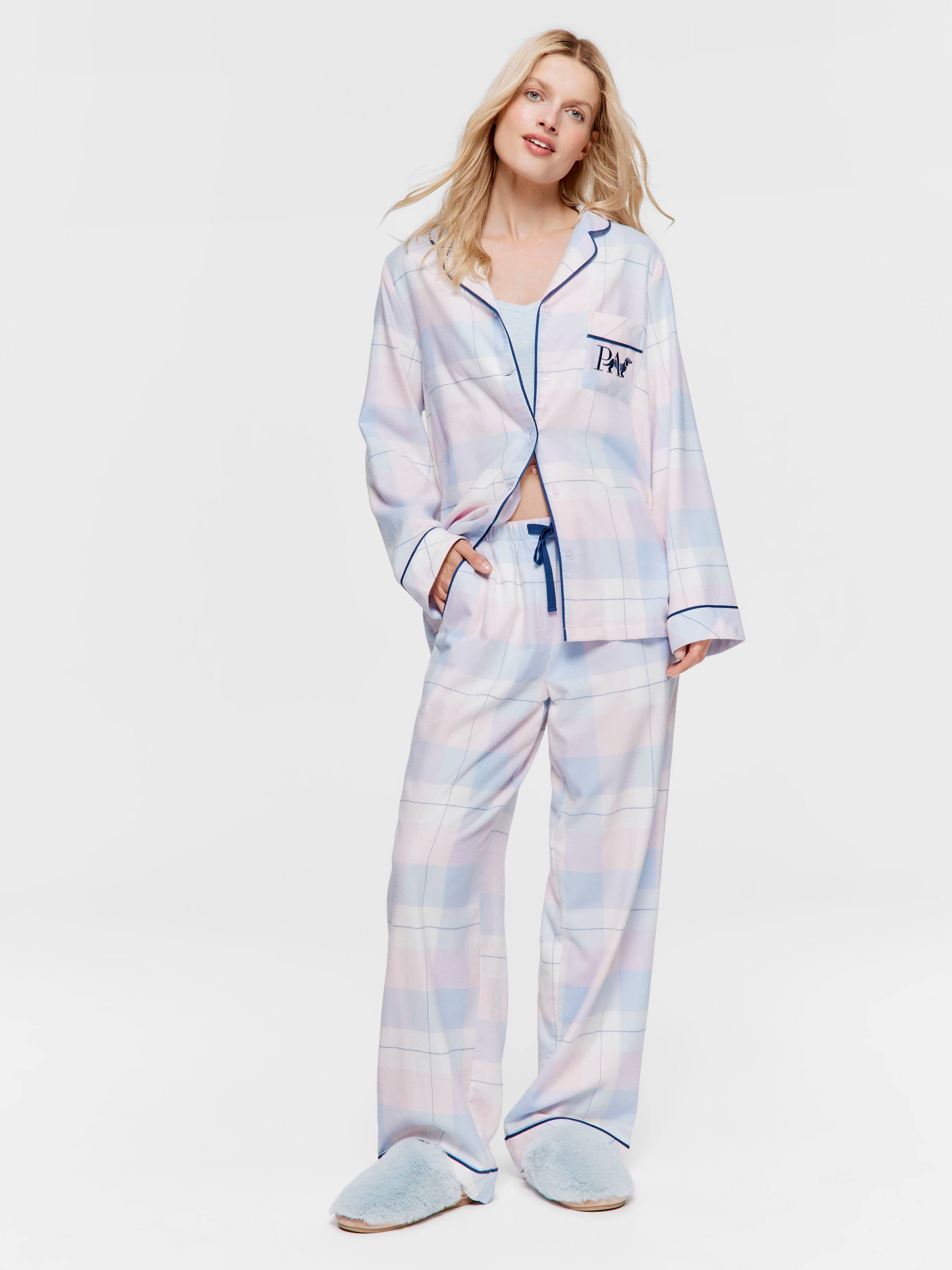 Classic Check Flannelette Pj Set