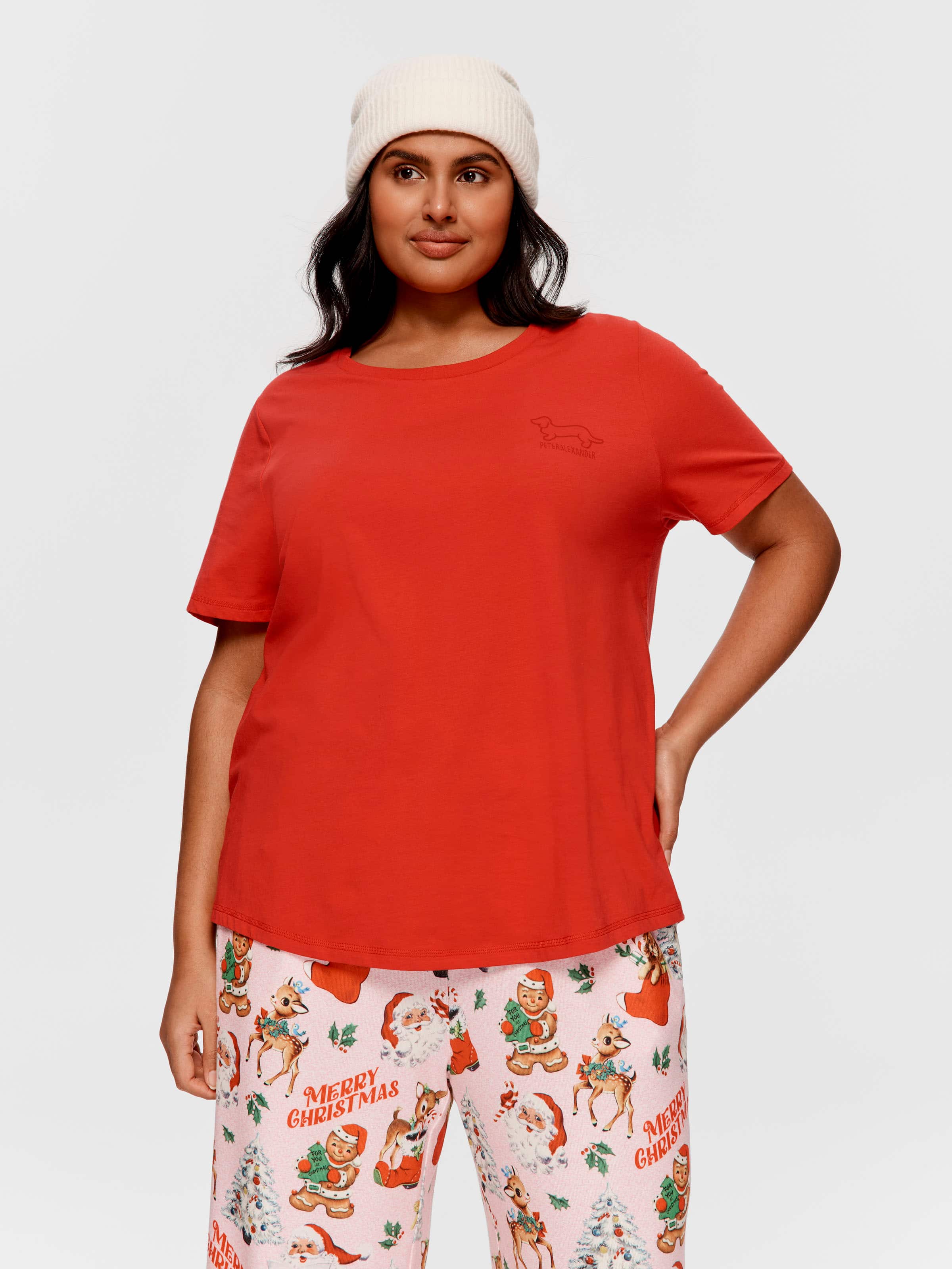 P.A. Plus Red Classic Top
