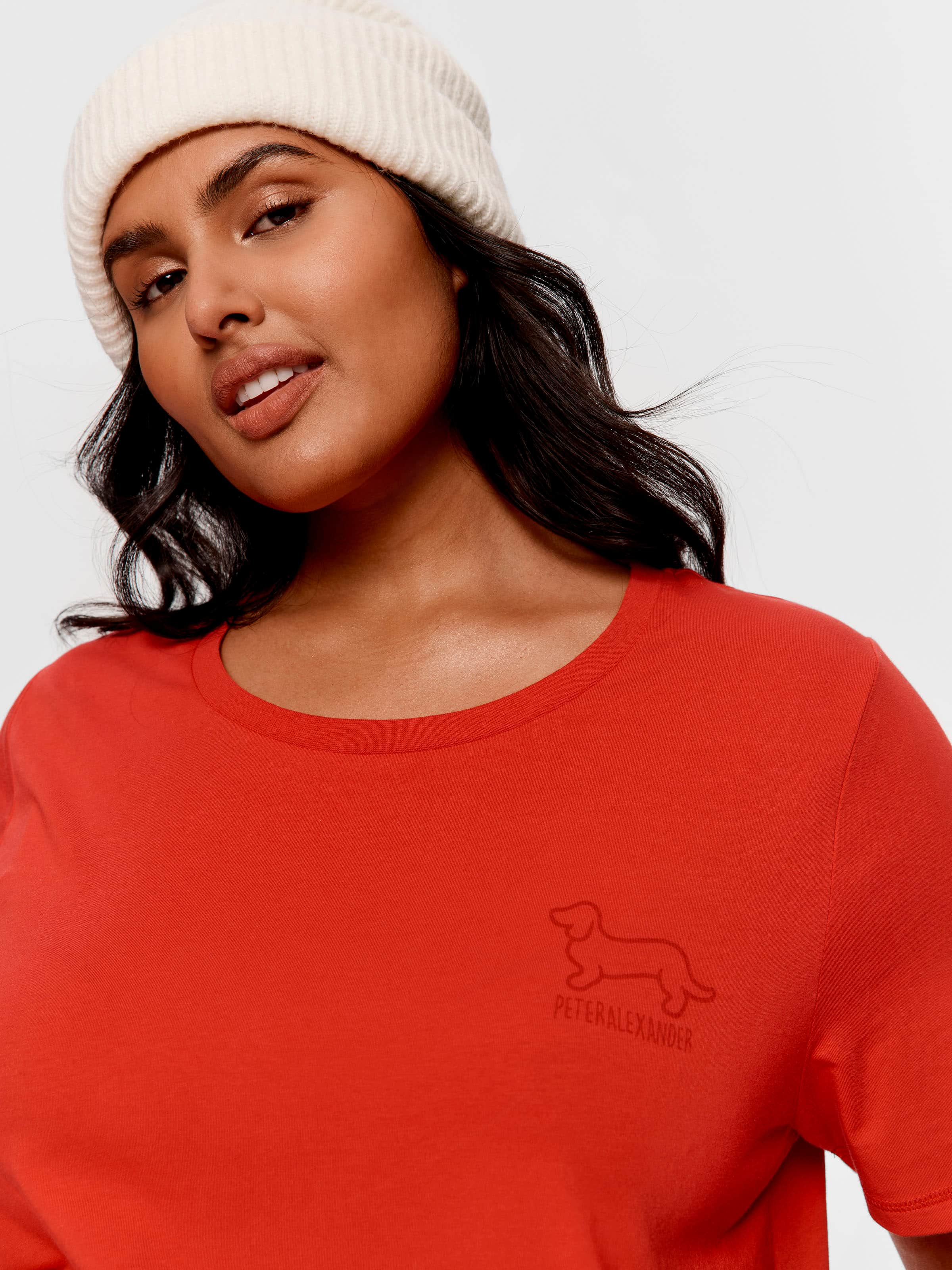P.A. Plus Red Classic Top
