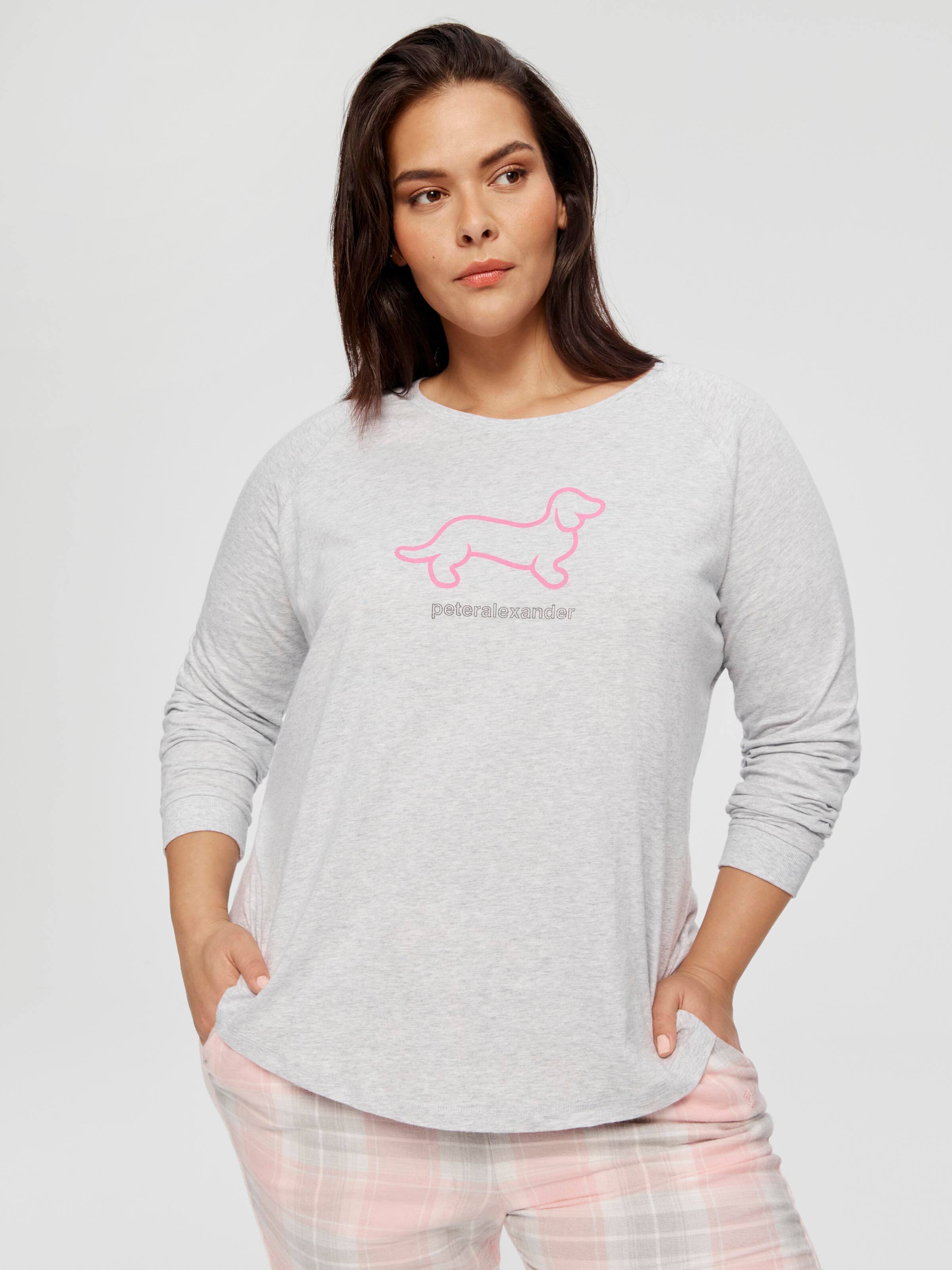 P.A. Plus Classic Long Sleeve Penny Top