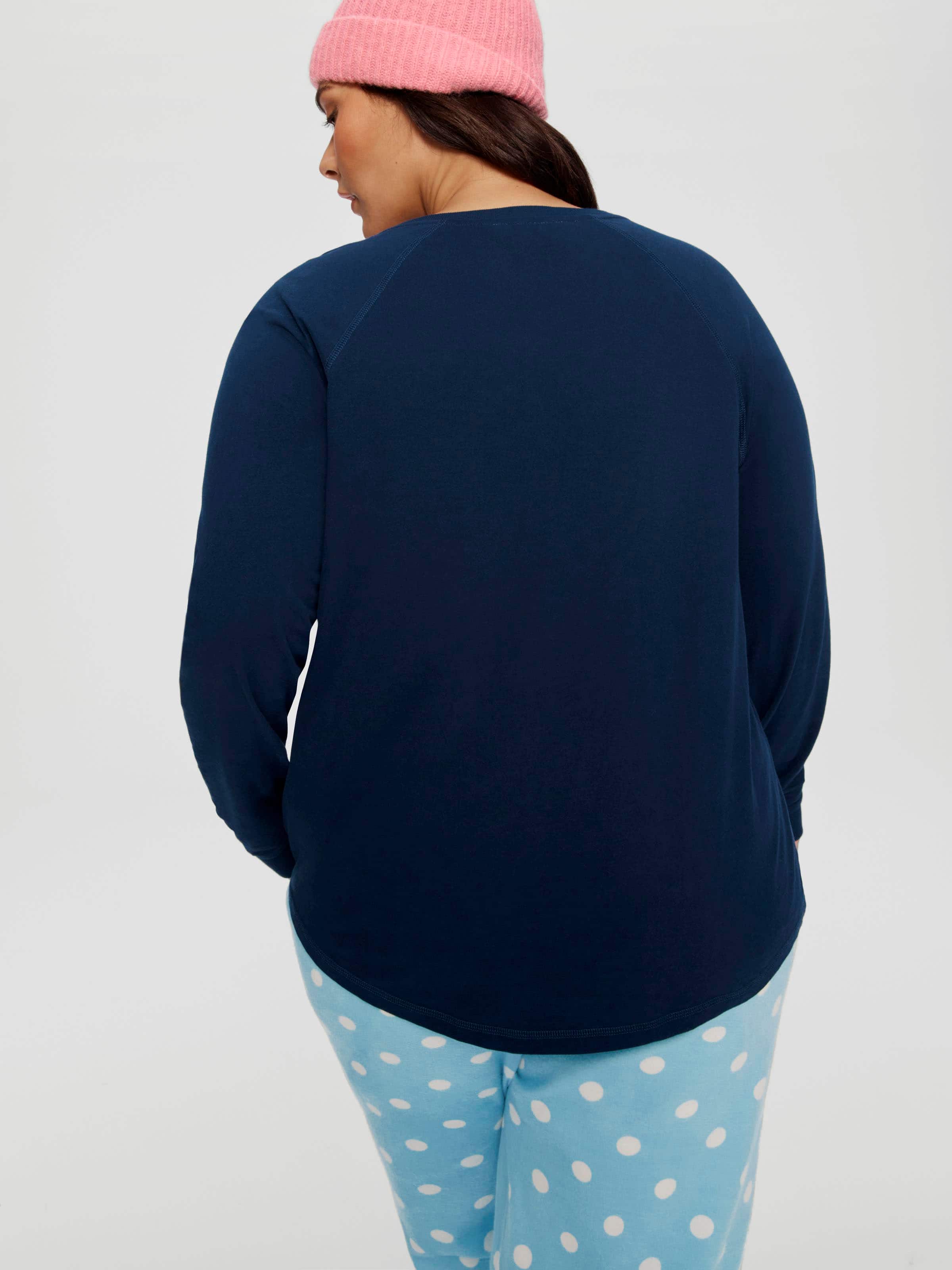 P.A. Plus Classic Long Sleeve Penny Top