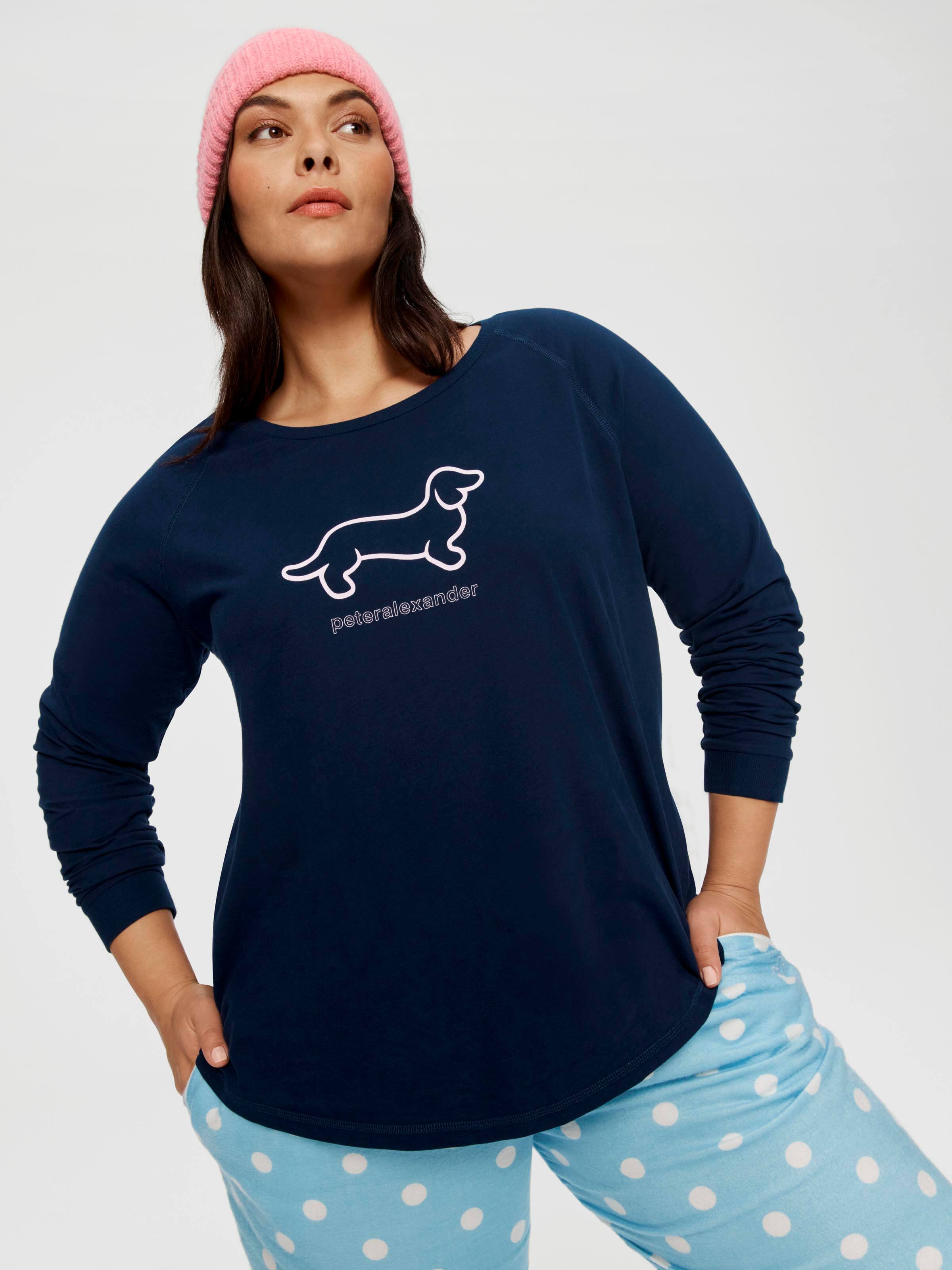 P.A. Plus Classic Long Sleeve Penny Top