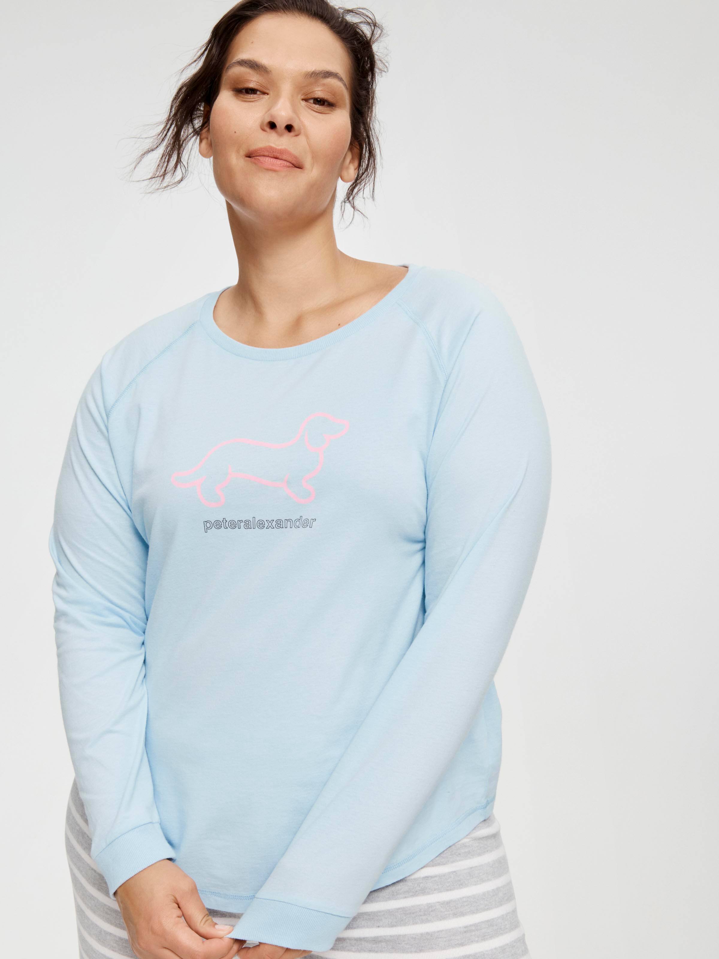 P.A. Plus Classic Long Sleeve Penny Top