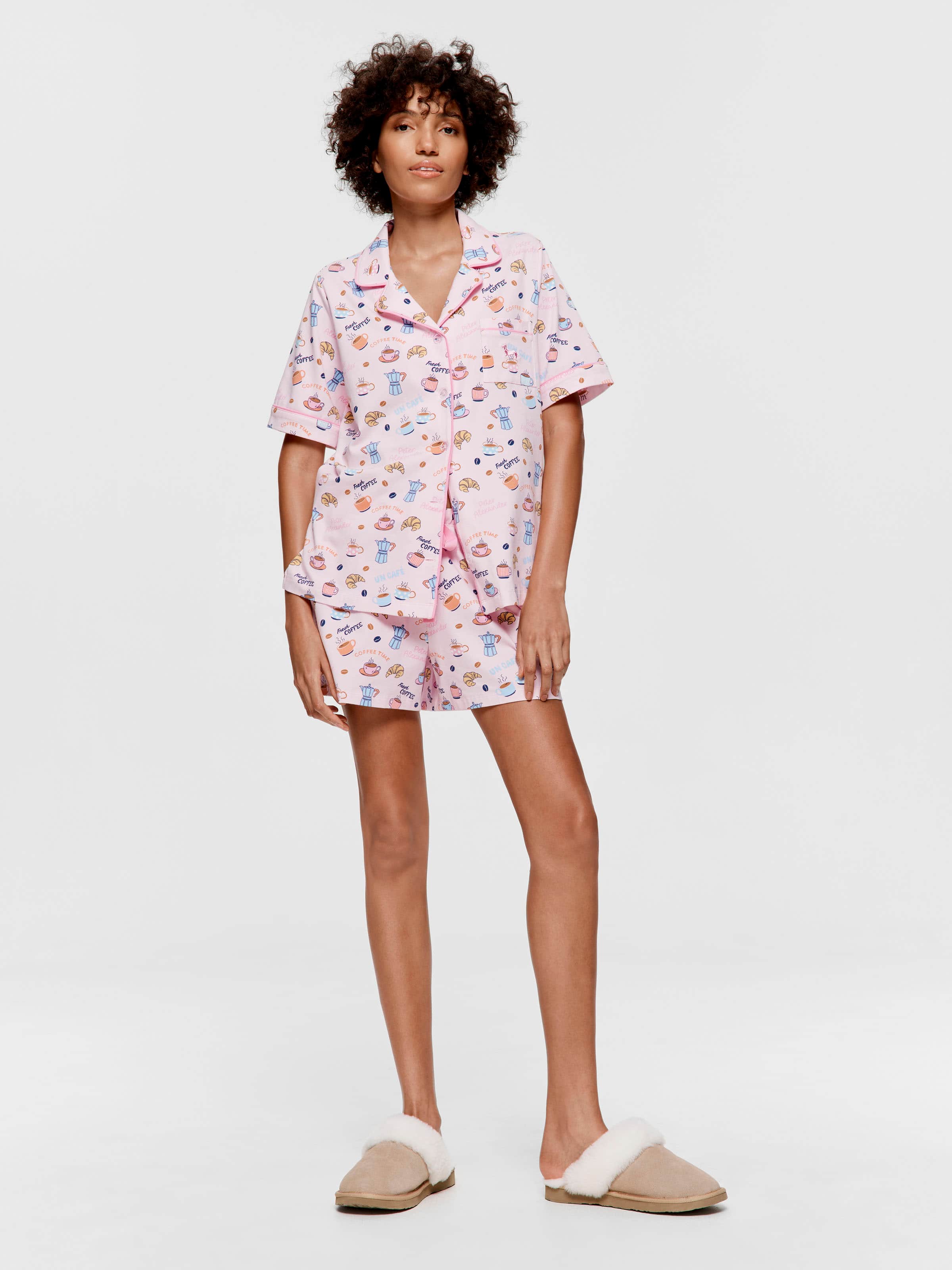 Image for Breakfast Shortie Pj Set from Peter Alexander