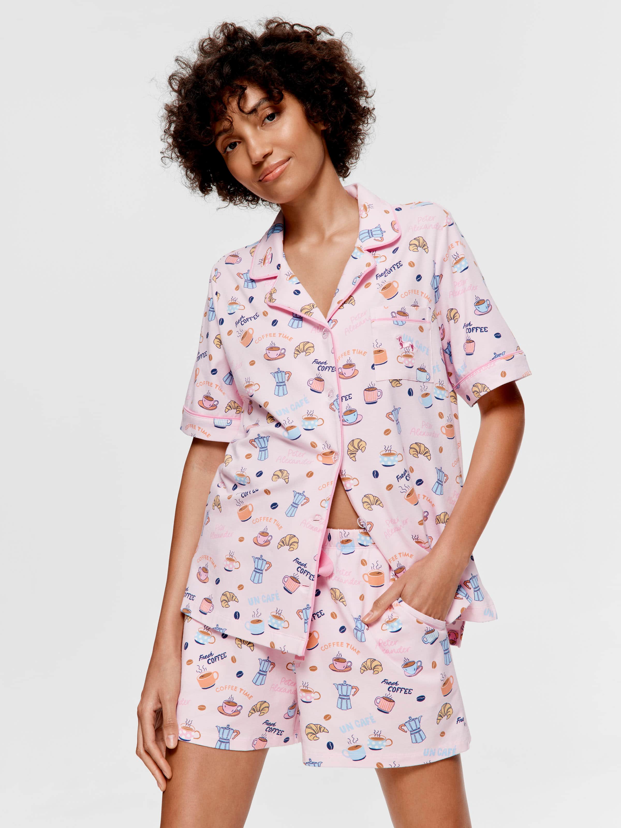 Breakfast Shortie Pj Set