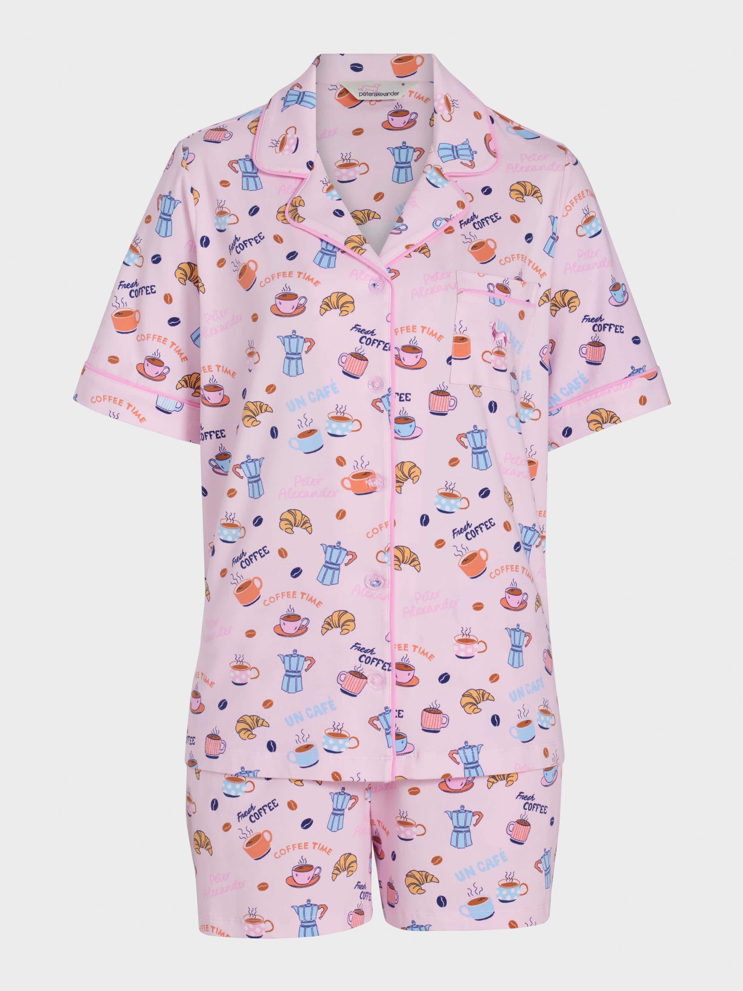Image for Breakfast Shortie Pj Set from Peter Alexander