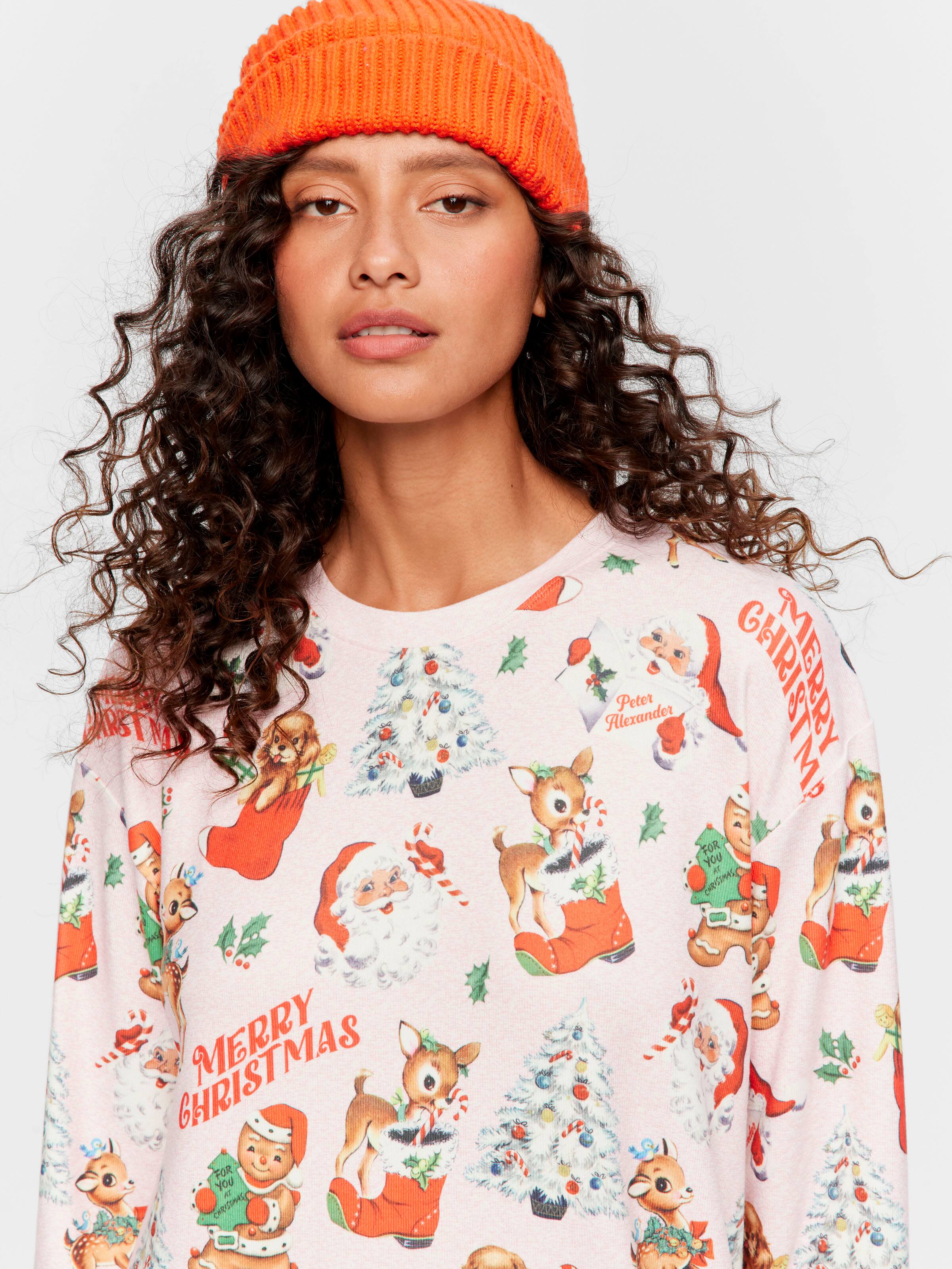 Christmas Icons Plush Nightdress