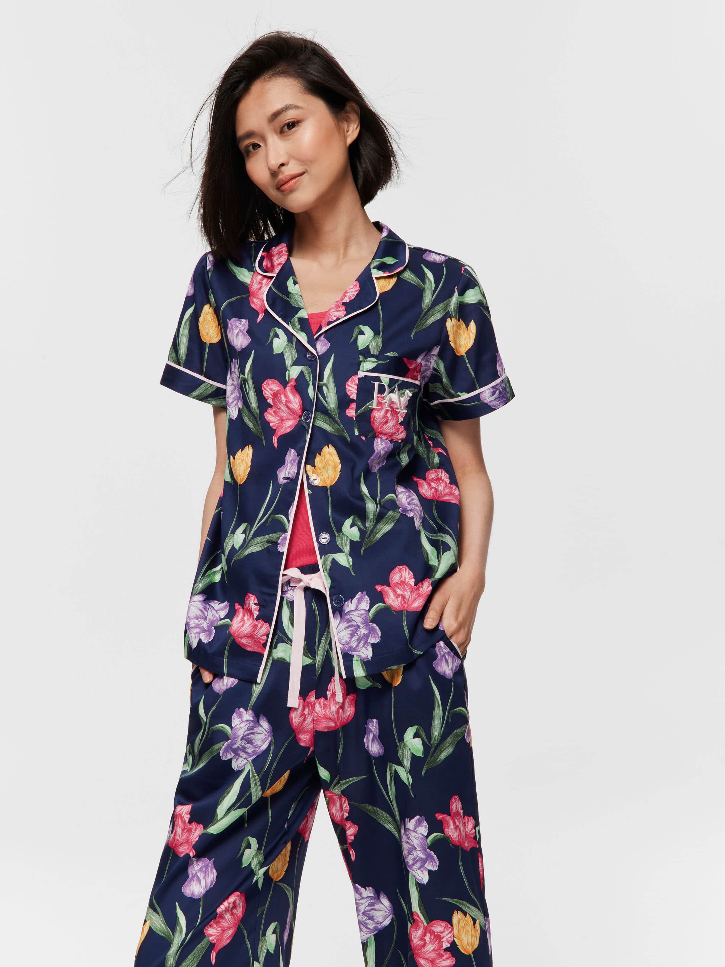 Image for Tulip 3/4 Bottom Pj Set from Peter Alexander
