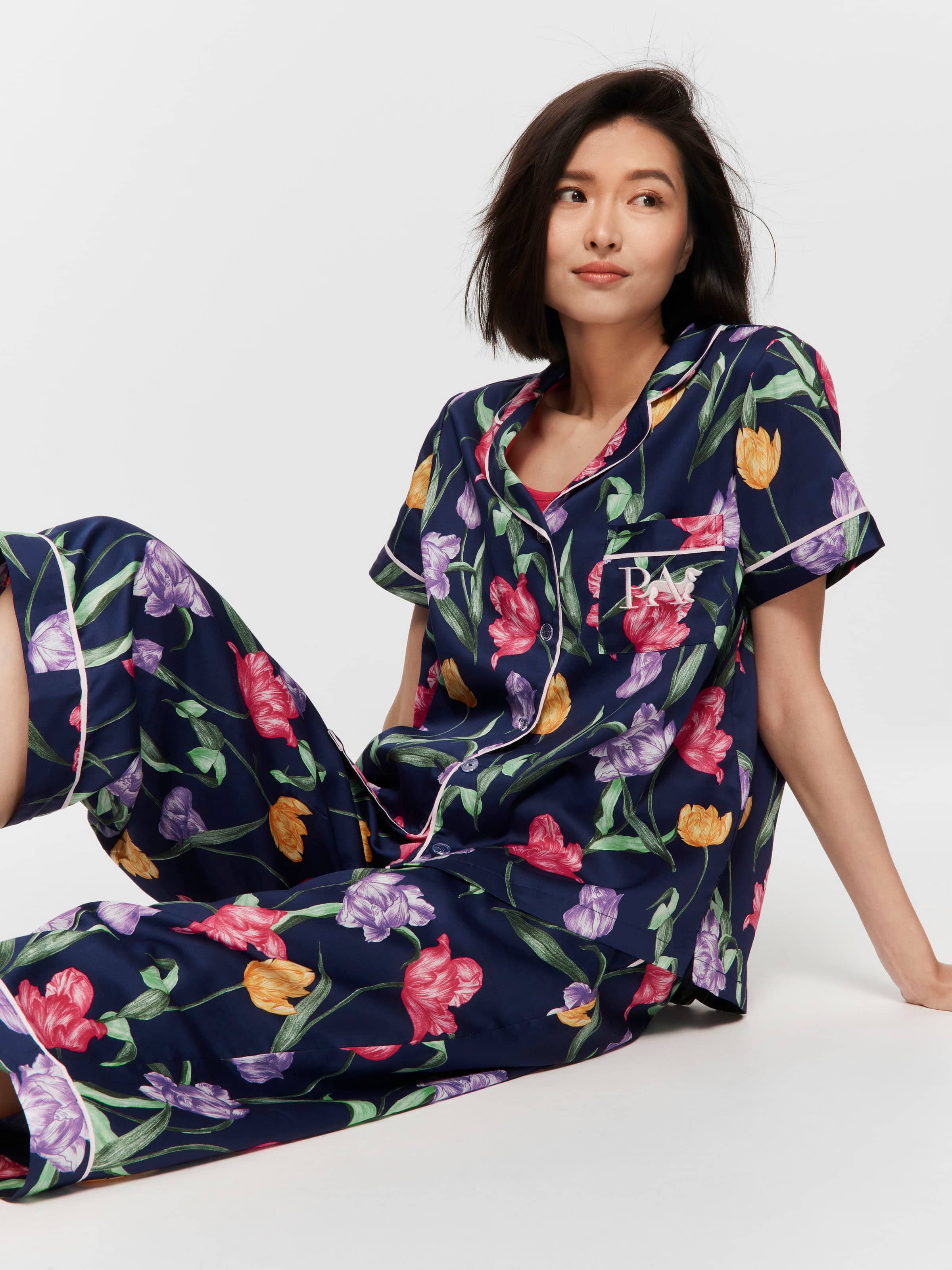 Tulip 3/4 Bottom Pj Set