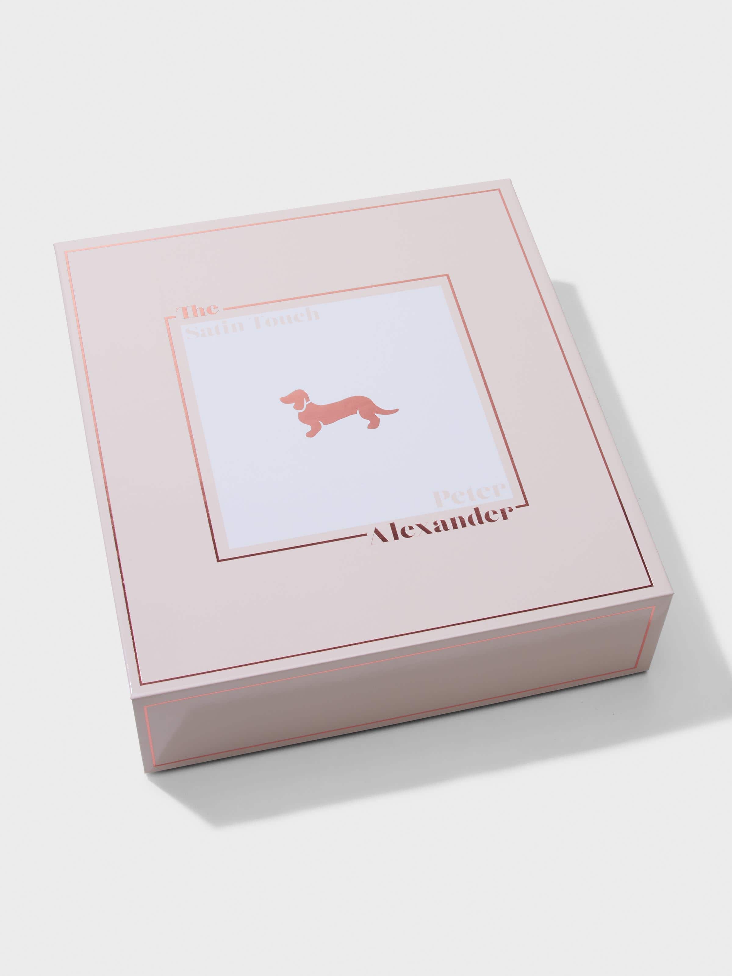 Image for Long Nude Chic Satin Pj Set from Peter Alexander