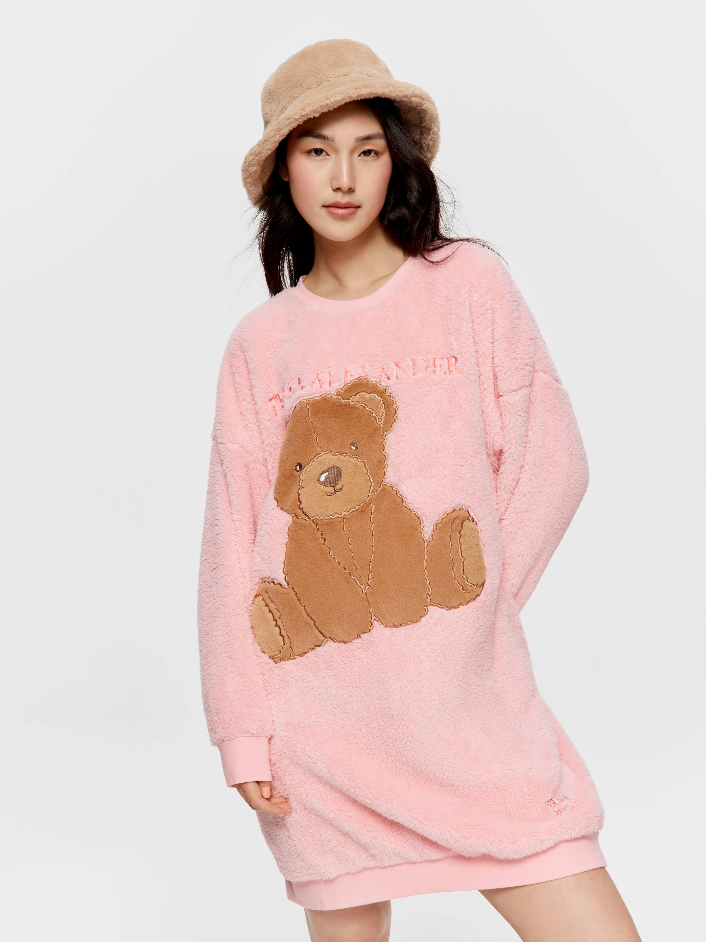 Fluffy Teddy Nightdress