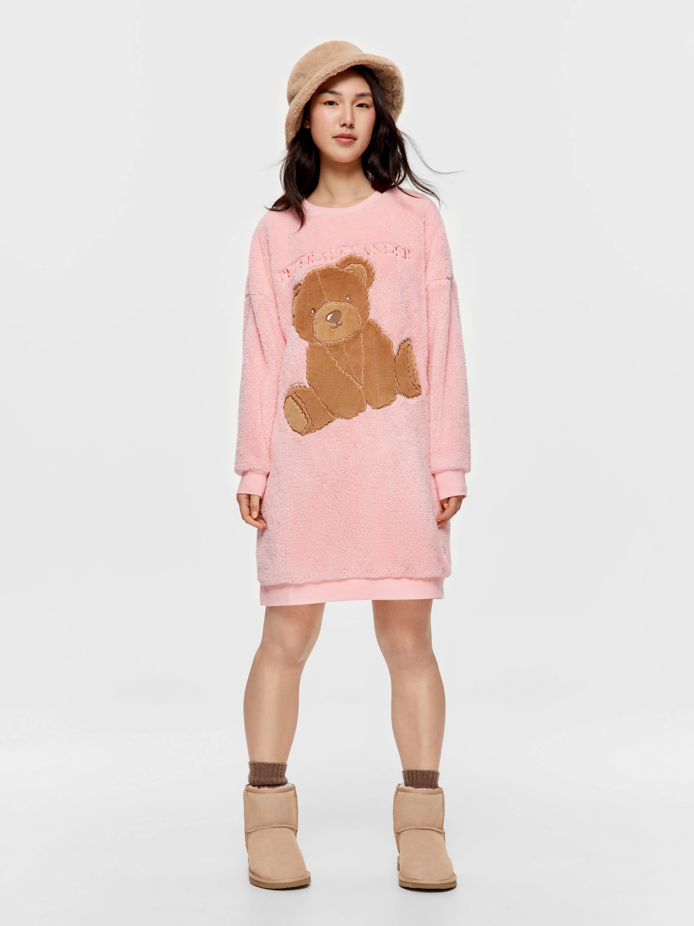 Fluffy Teddy Nightdress