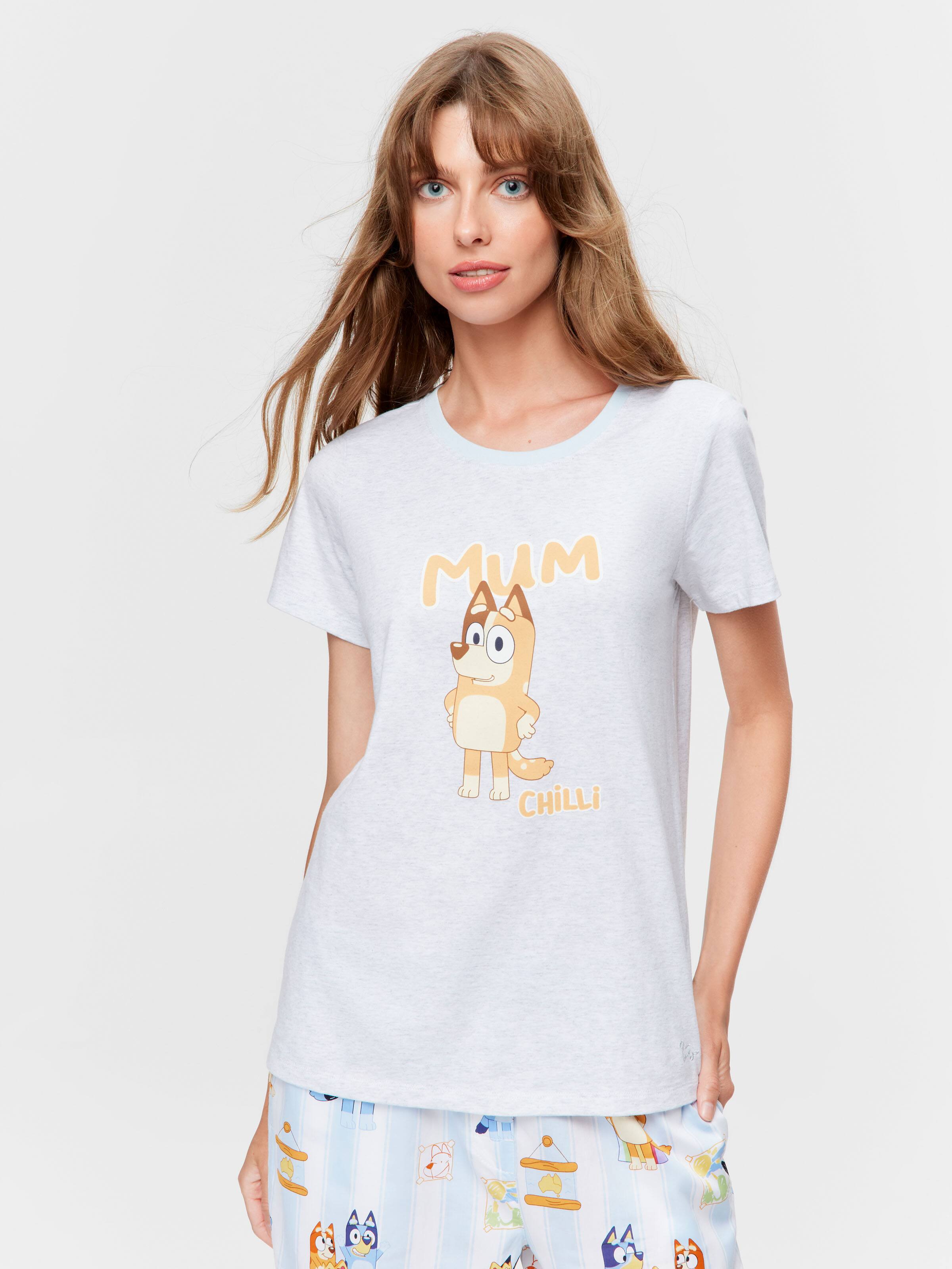 Bluey Mum Chilli Tshirt