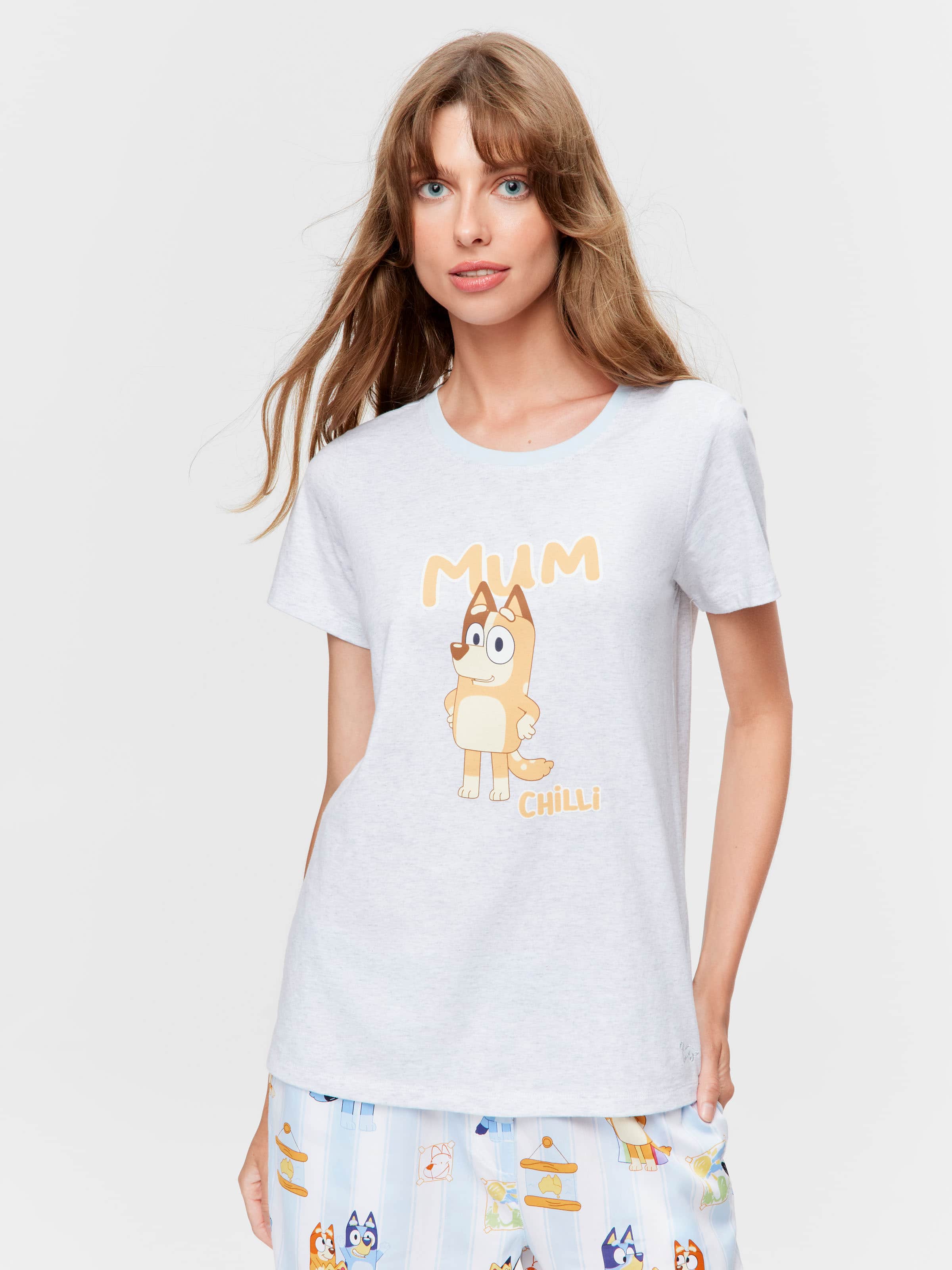 Image for Bluey Mum Chilli Tshirt from Peter Alexander