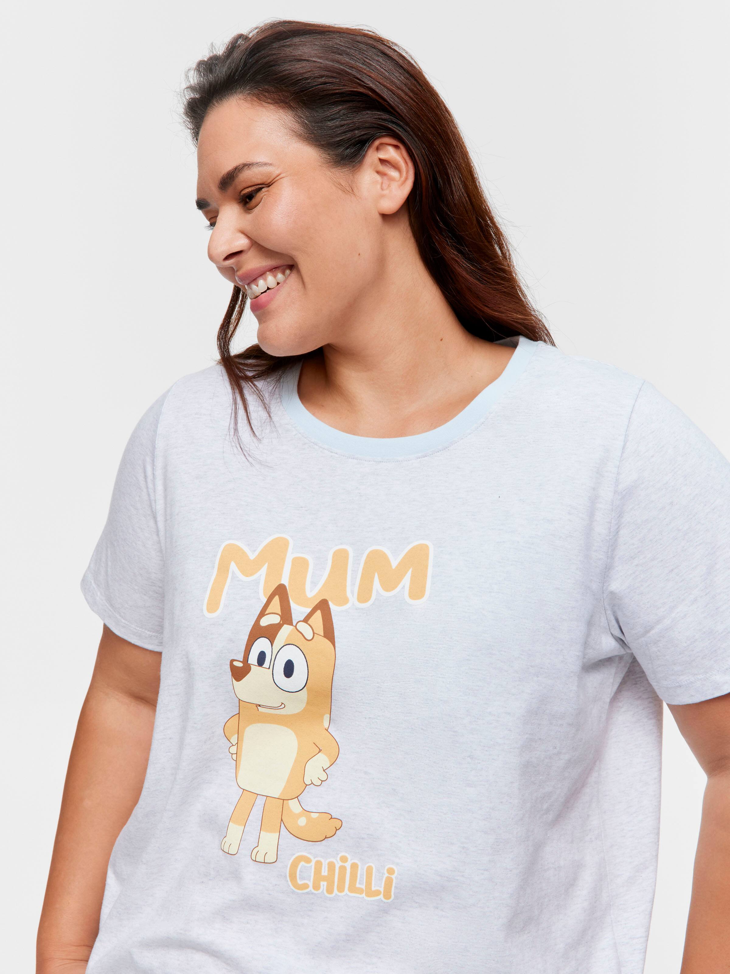 P.A. Plus Bluey Mum Tshirt