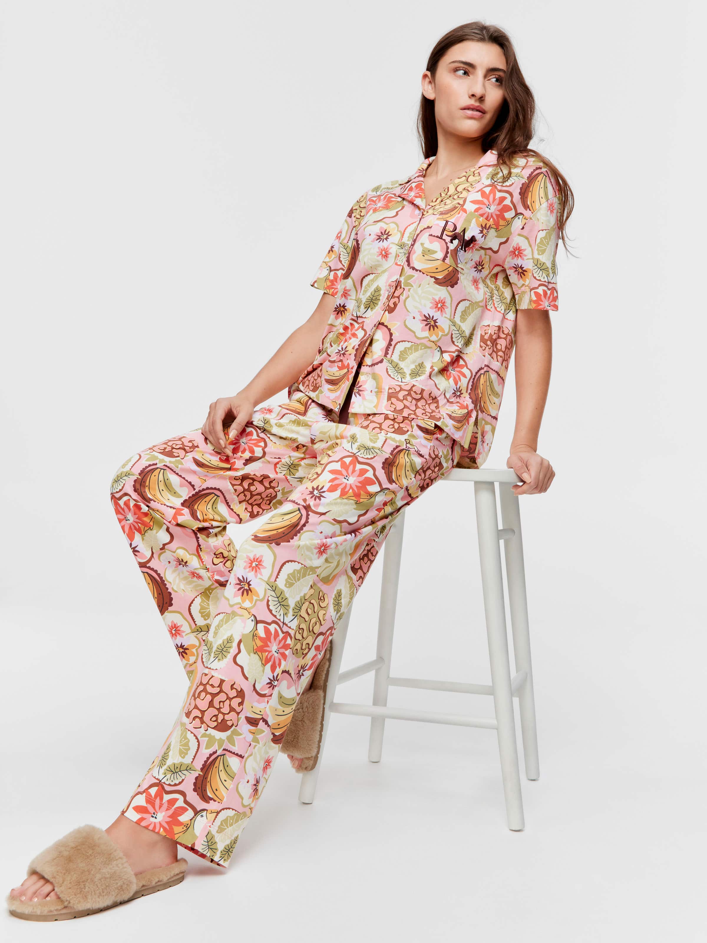 Banana Wide Leg Pj Bottom