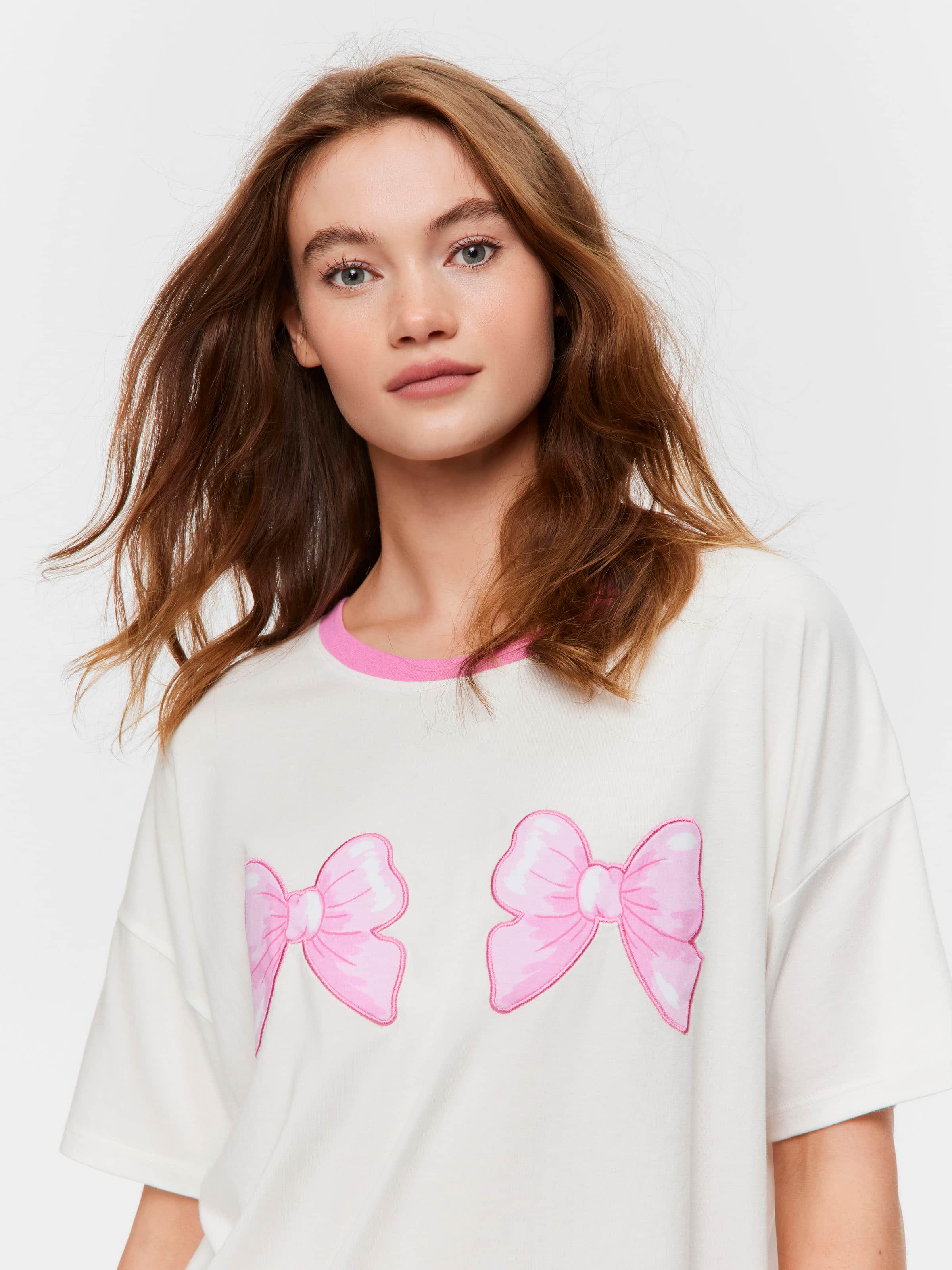 Bow Oversized Tshirt