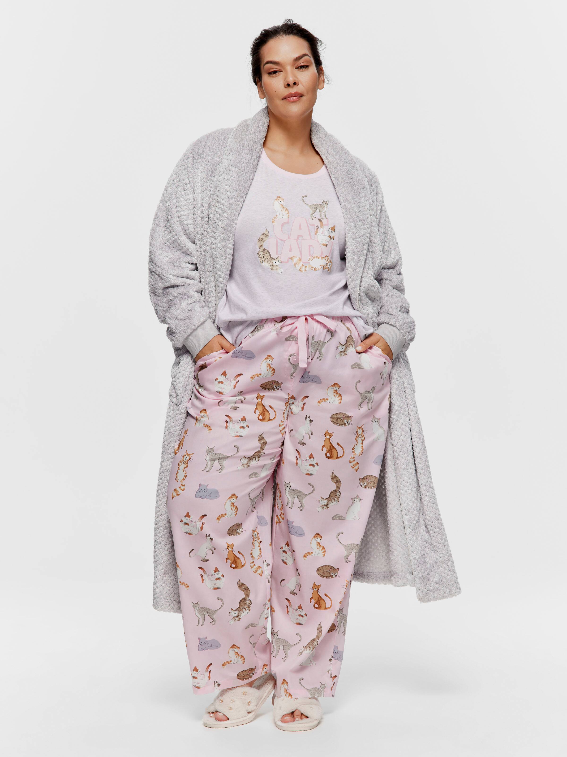 P.A. Plus Pretty Cat Pj Bottom