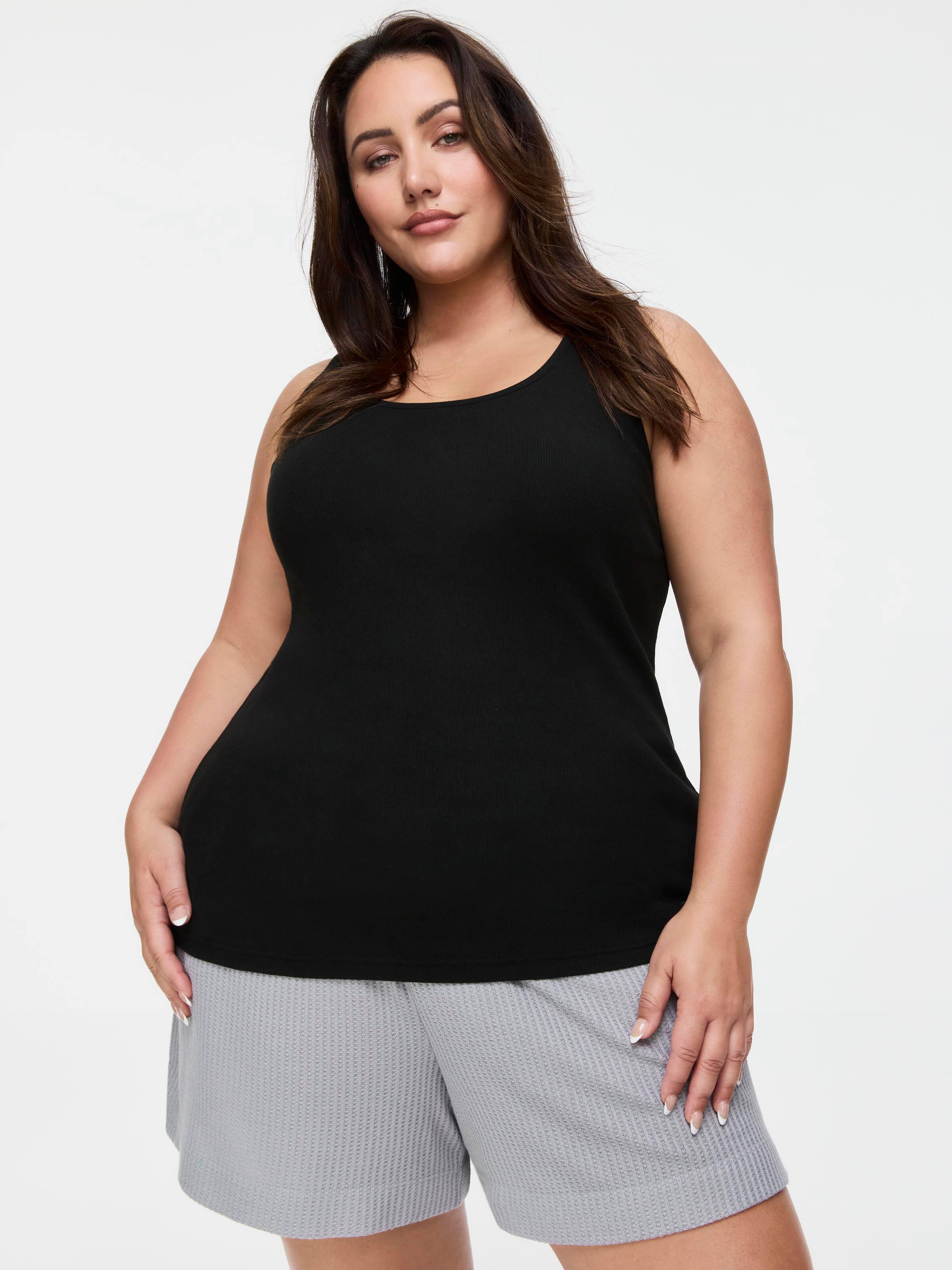 P.A. Plus Classic Vest With Shelf Bra