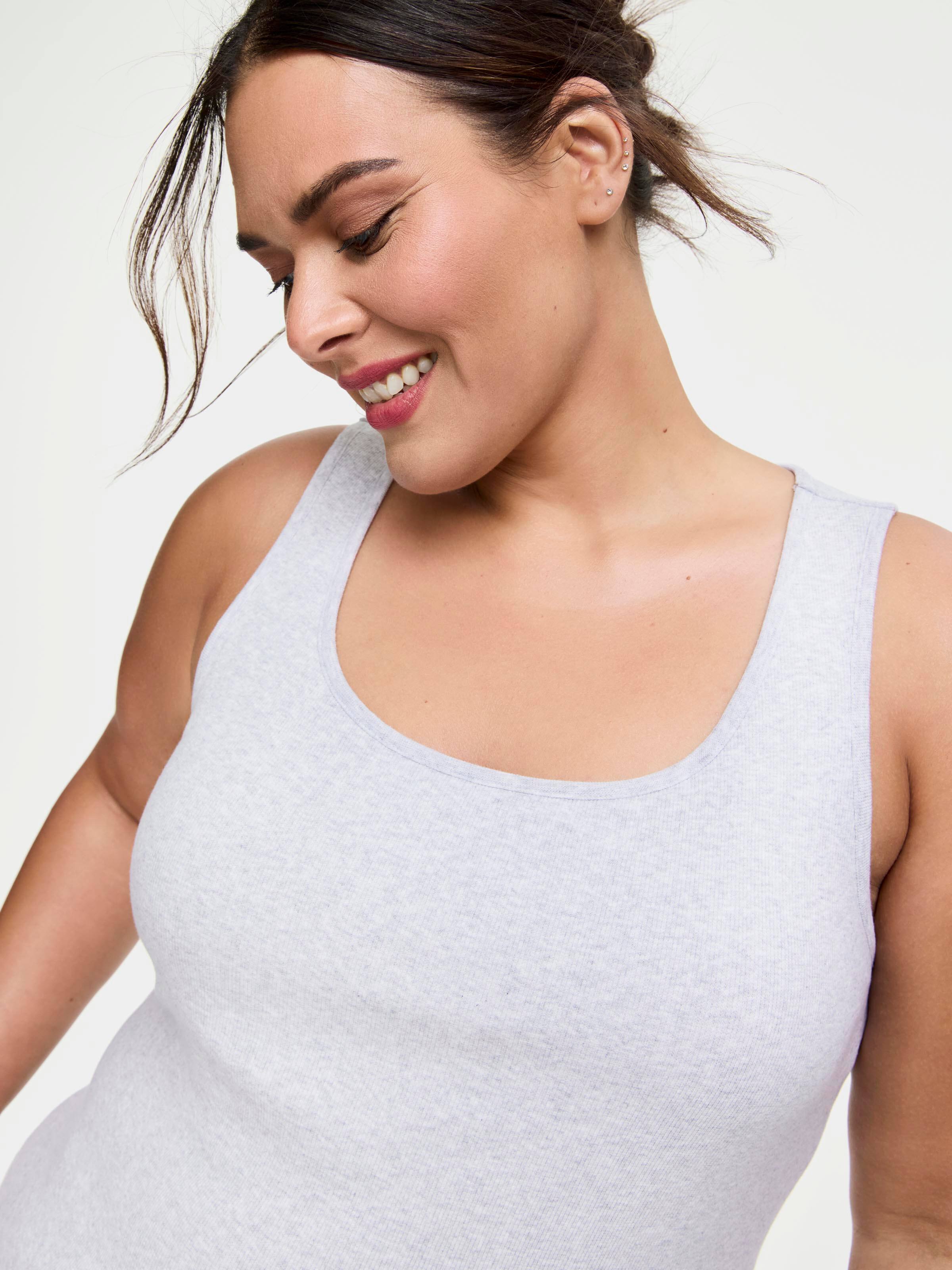 P.A. Plus Classic Vest With Shelf Bra