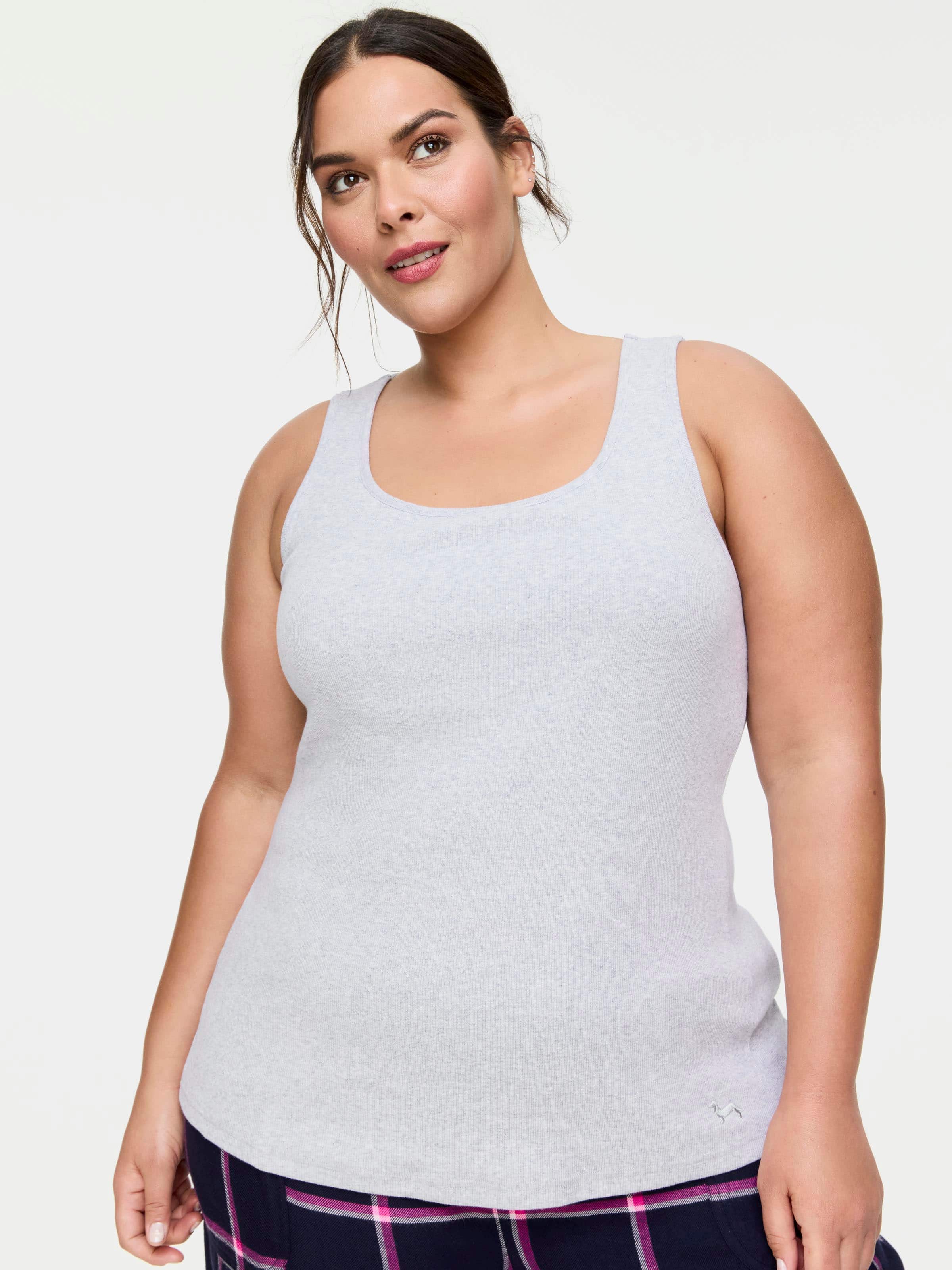 P.A. Plus Classic Vest With Shelf Bra