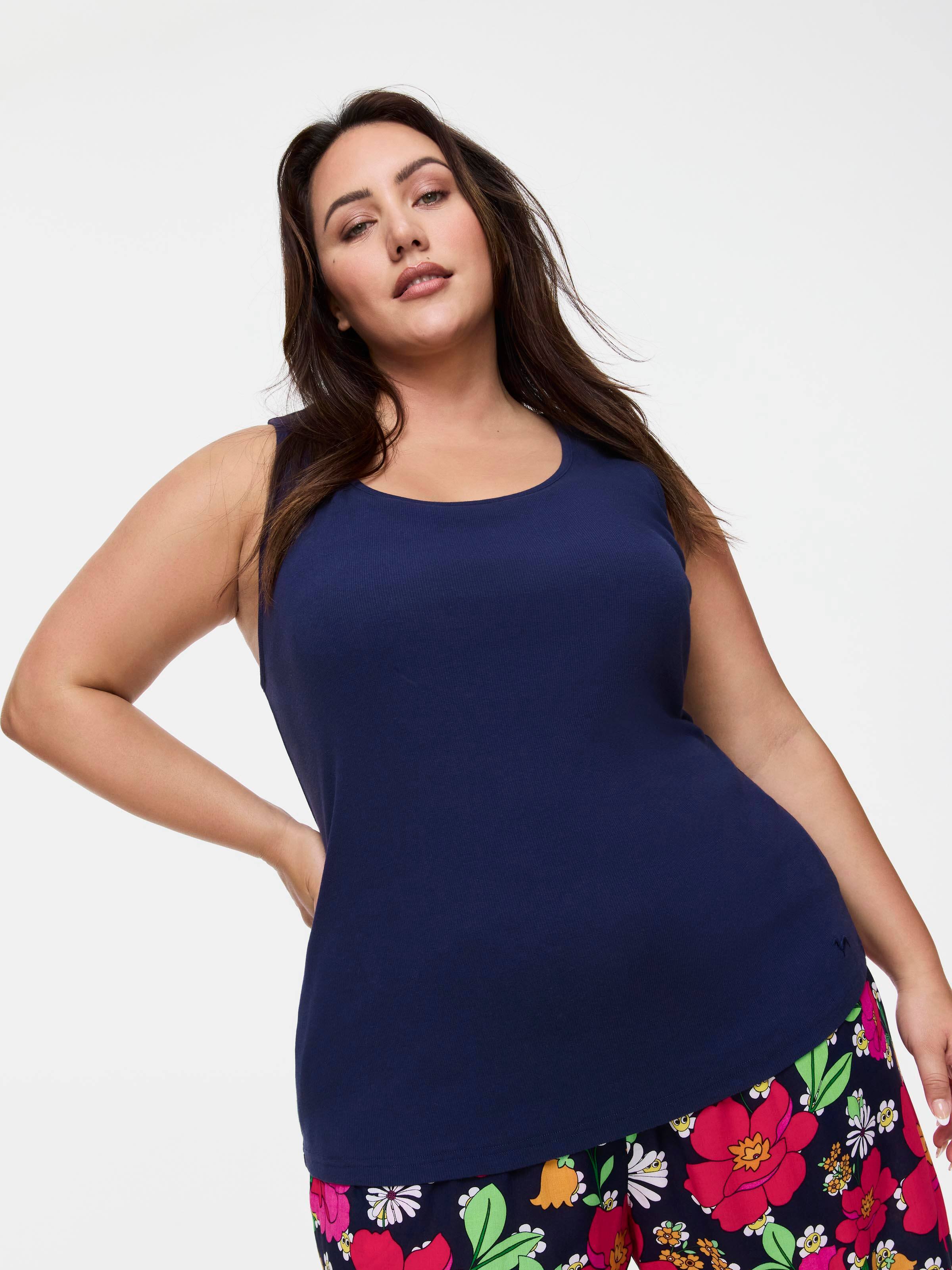 P.A. Plus Classic Vest With Shelf Bra