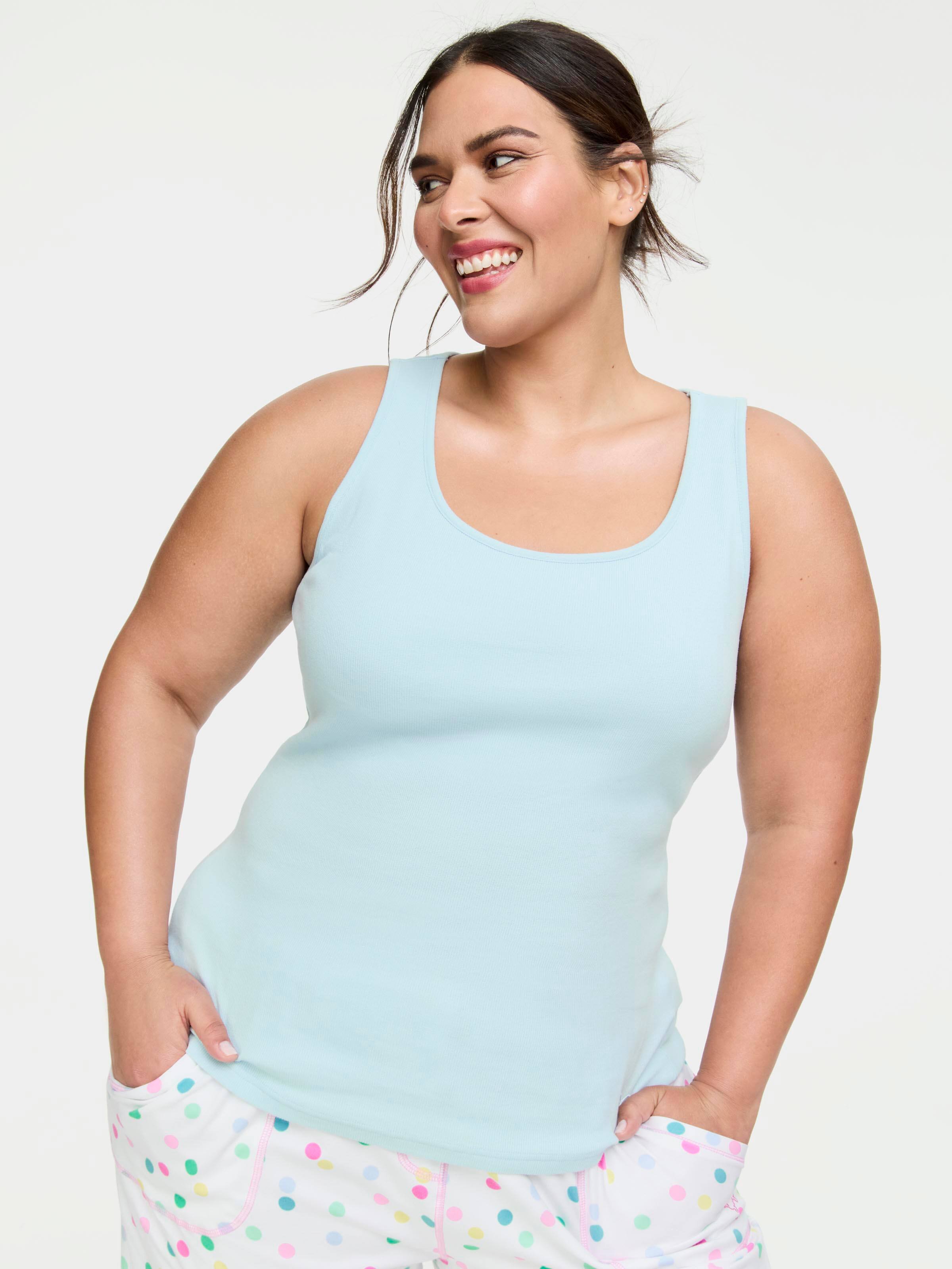 P.A. Plus Classic Vest With Shelf Bra