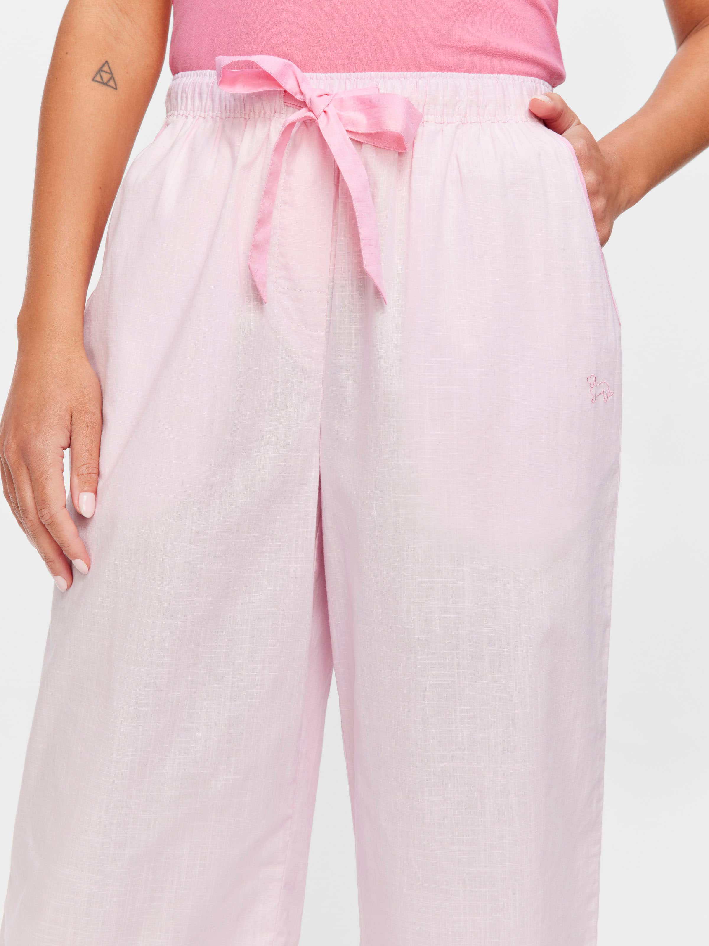 Pink Classic 3/4 Pj Bottom