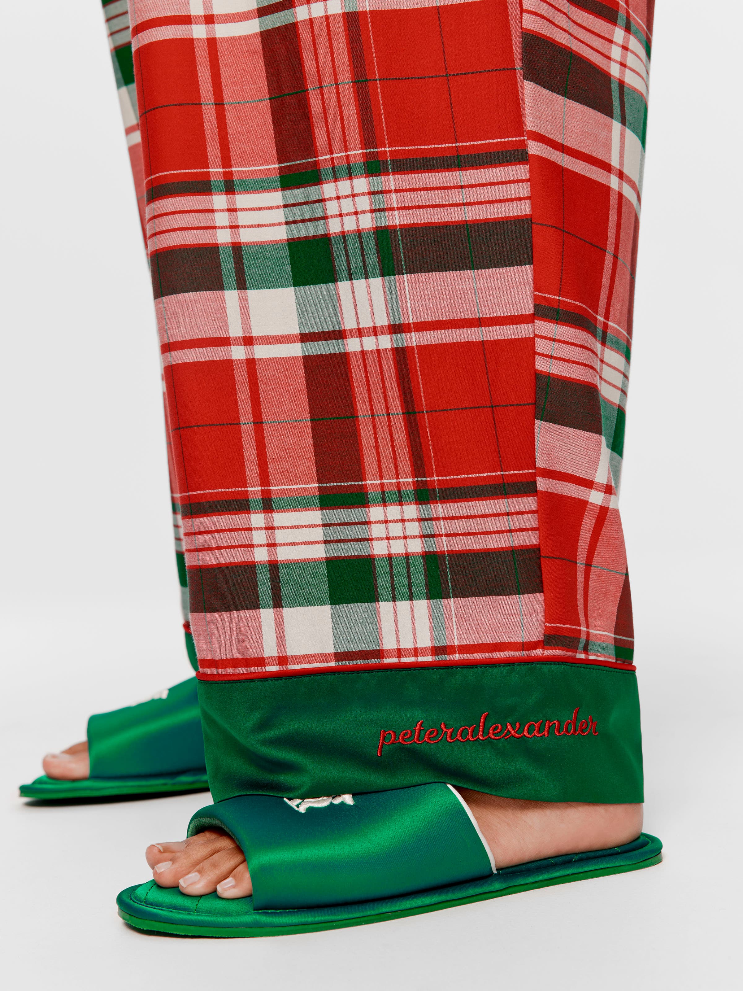 P.A. Plus Tartan Cotton Sateen Pj Bottom