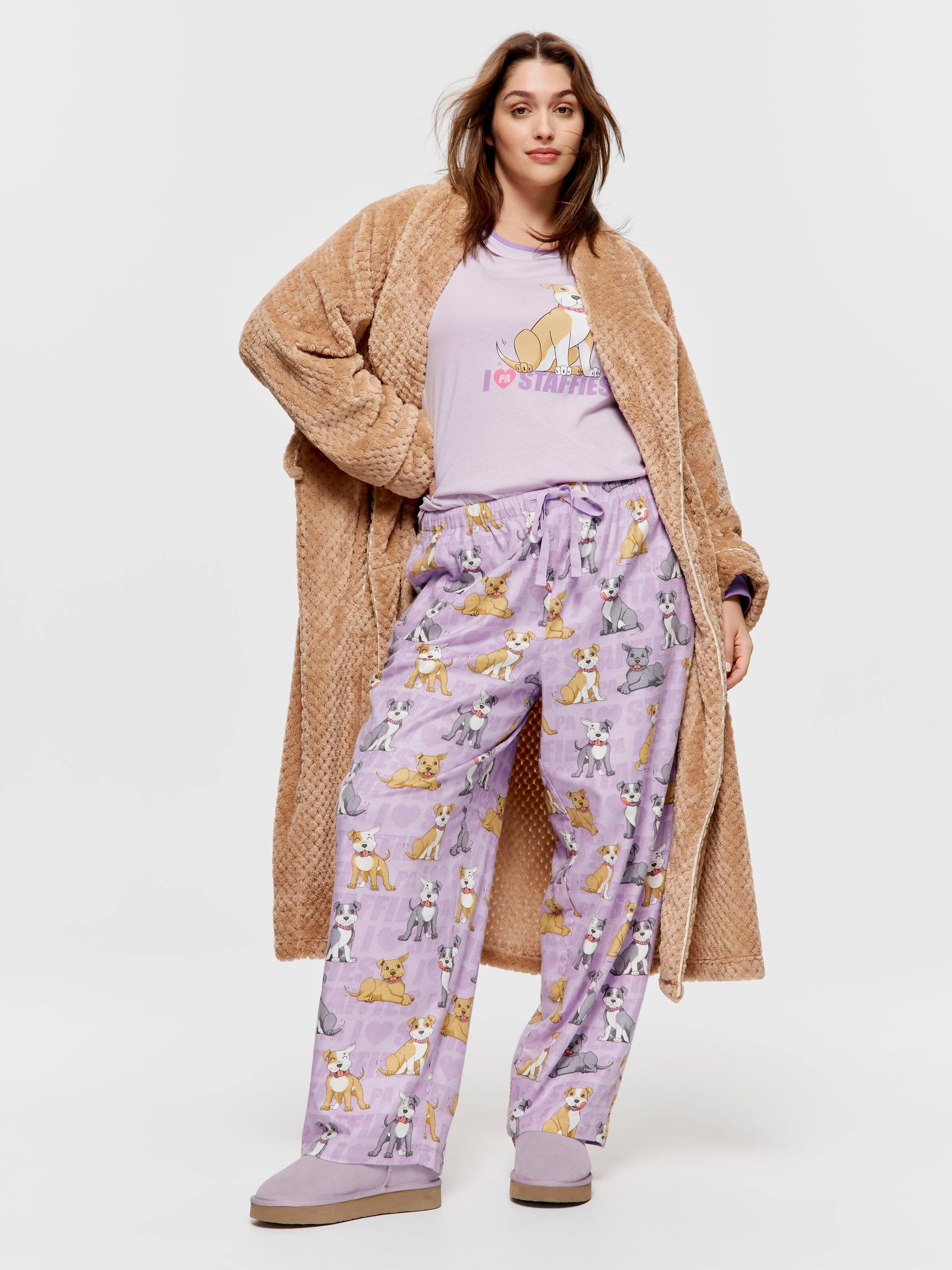 P.A. Plus I Love Staffy Classic Pj Bottom