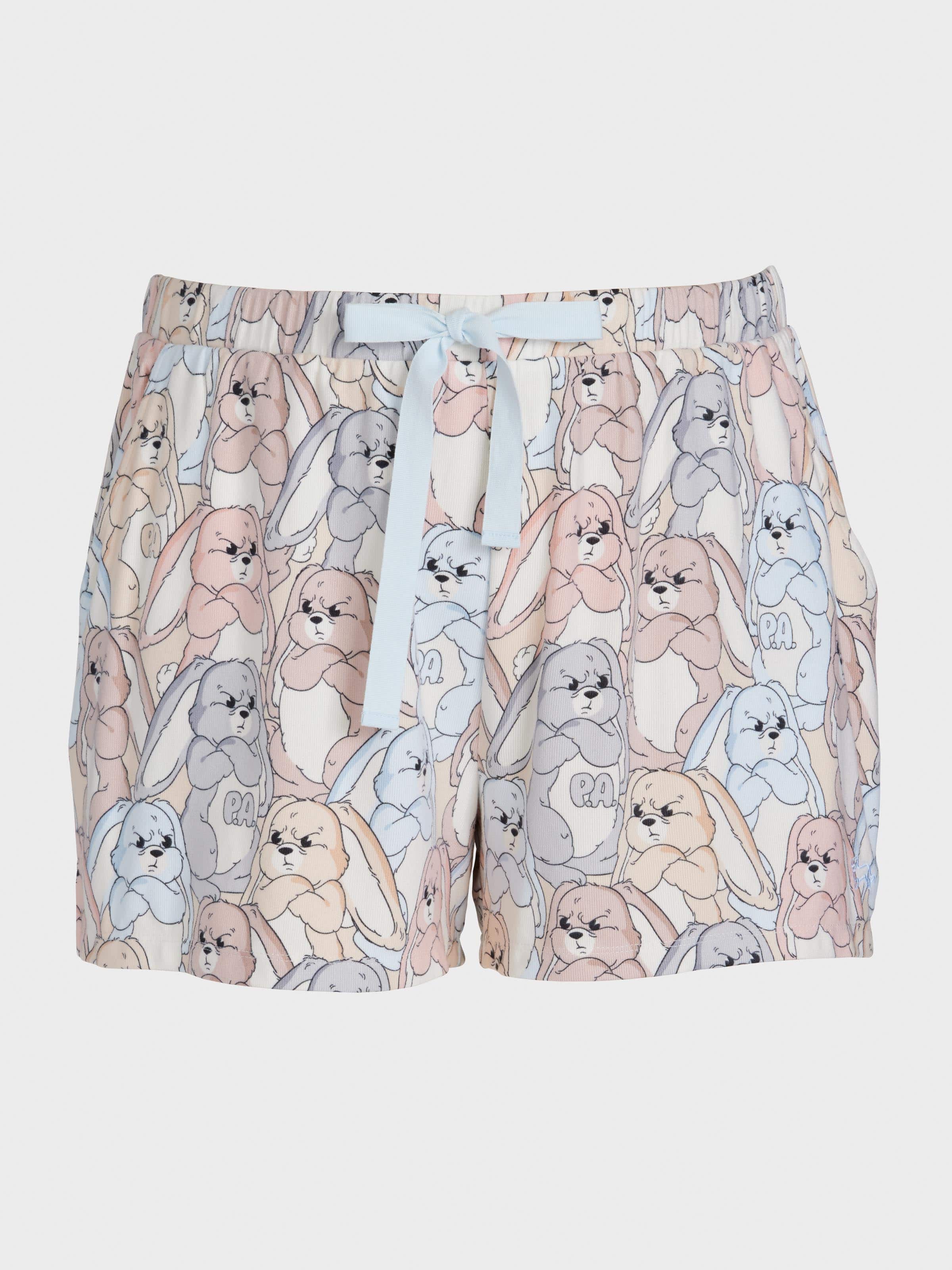 Image for P.A. Plus Grumpy Bunny Plush Mid Short from Peter Alexander