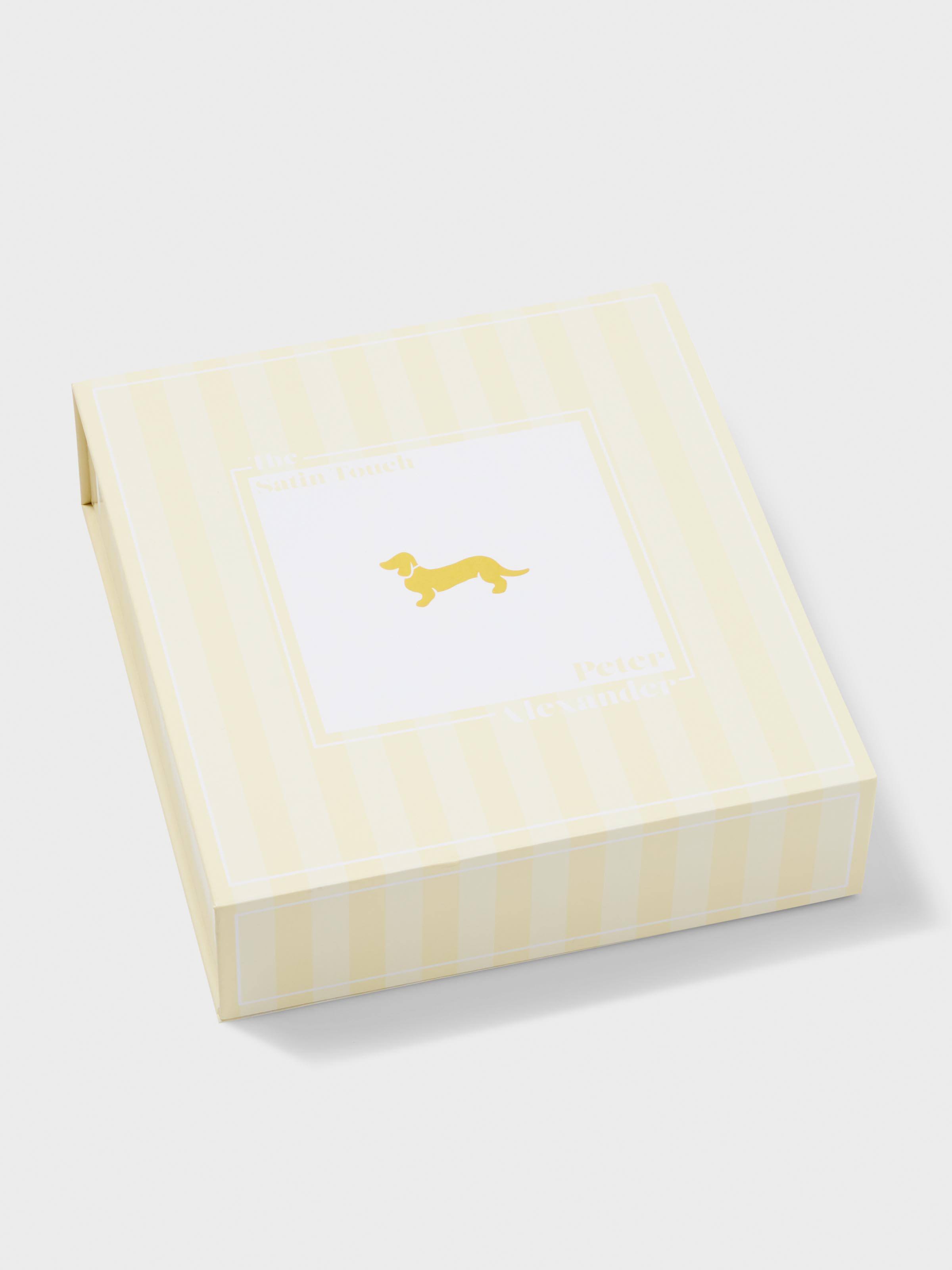 Image for Butter Stripe Satin Shortie Pj Set from Peter Alexander