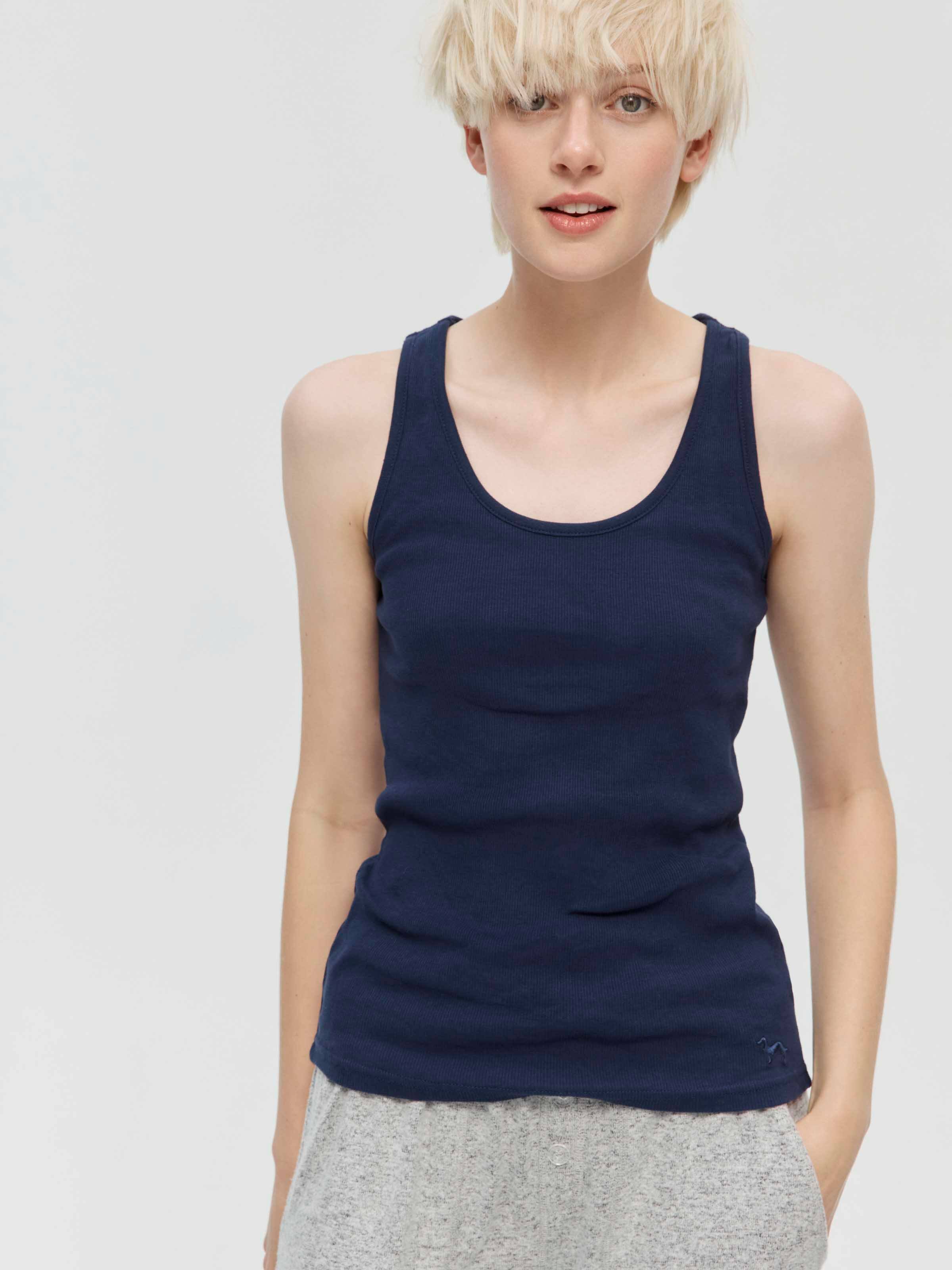 P.A. Classic Vest With Shelf Bra