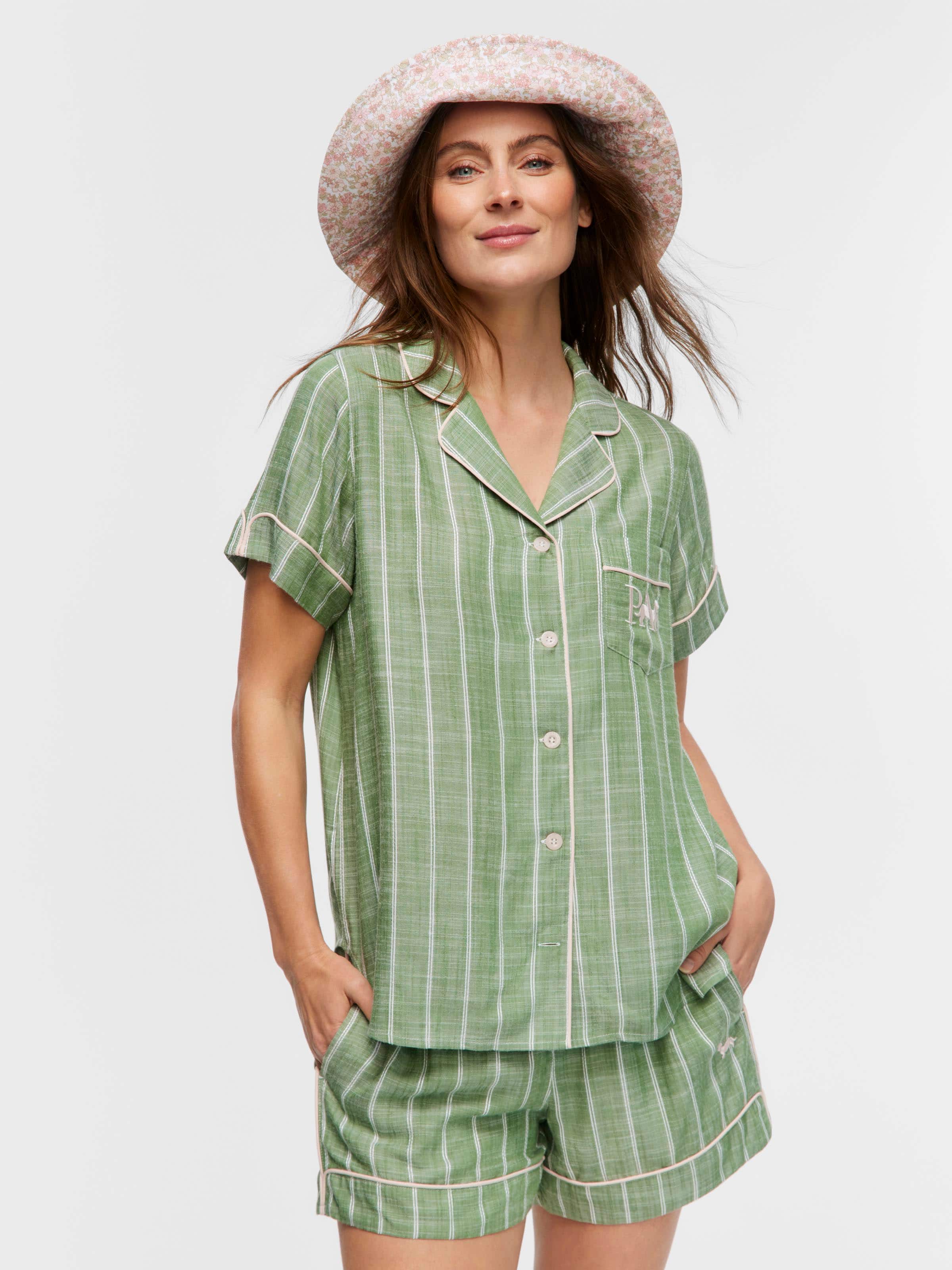 Short Sleeve Textured Shirt