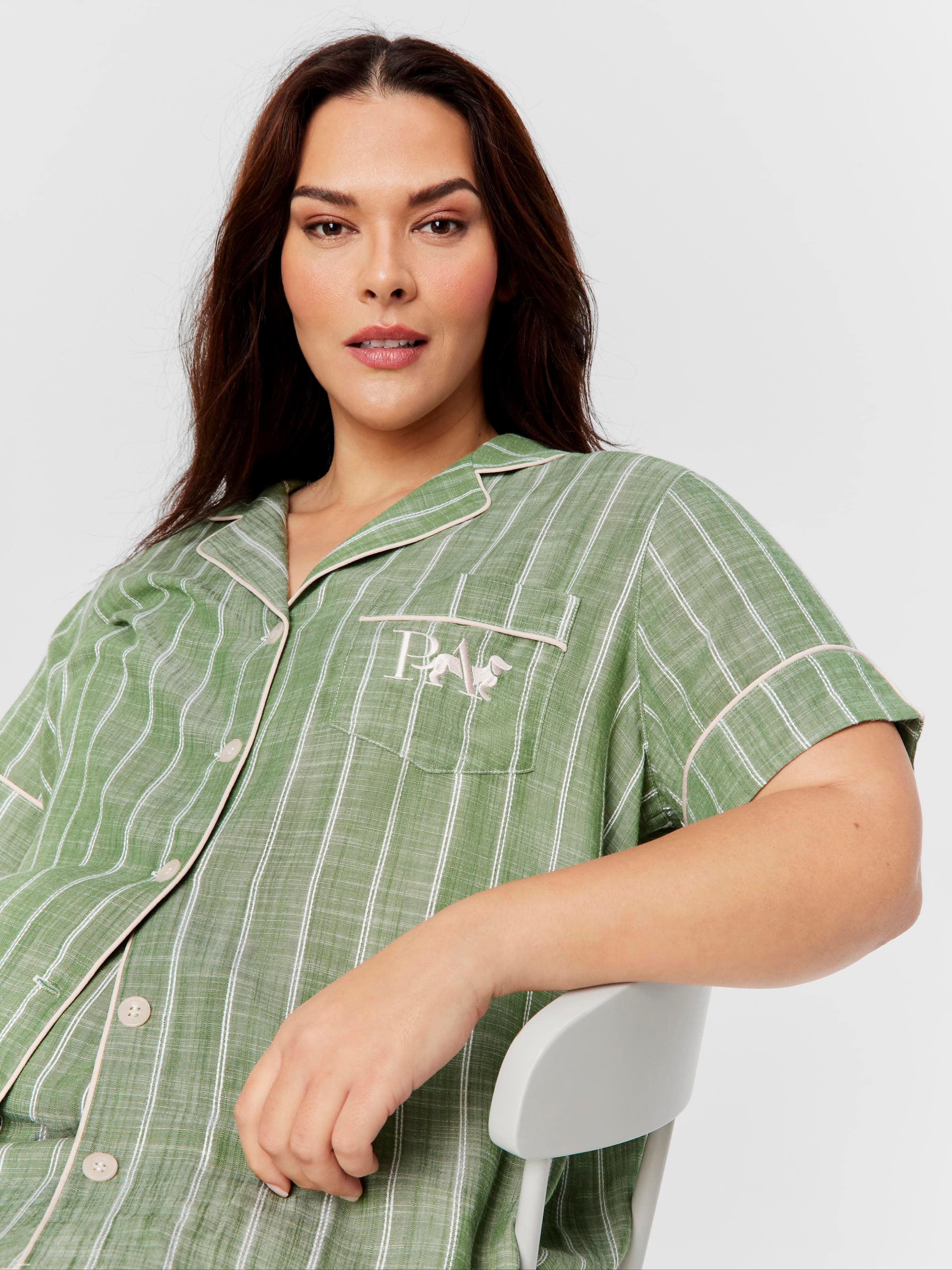 P.A. Plus Textured Short Sleeve Shirt