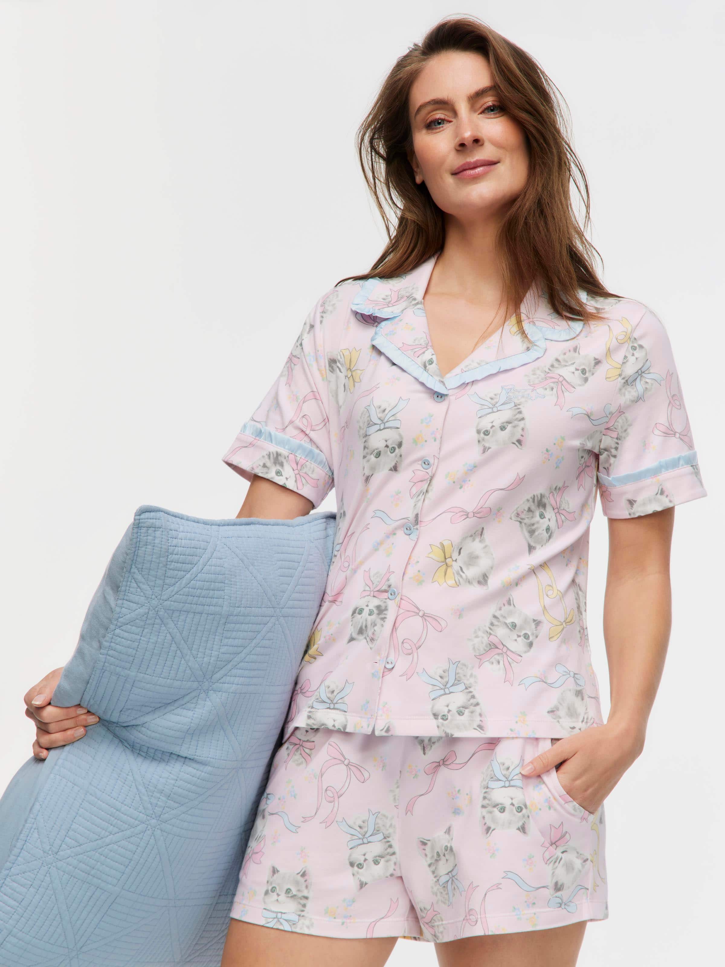 Cute Cat Pj Set