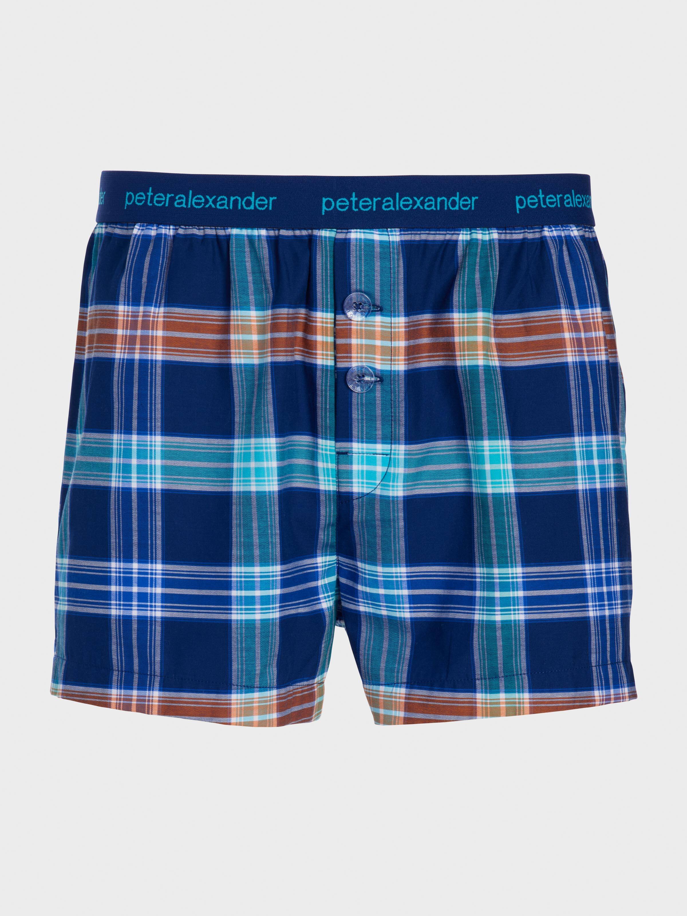 Image for Coloured Check Boxer Short from Peter Alexander