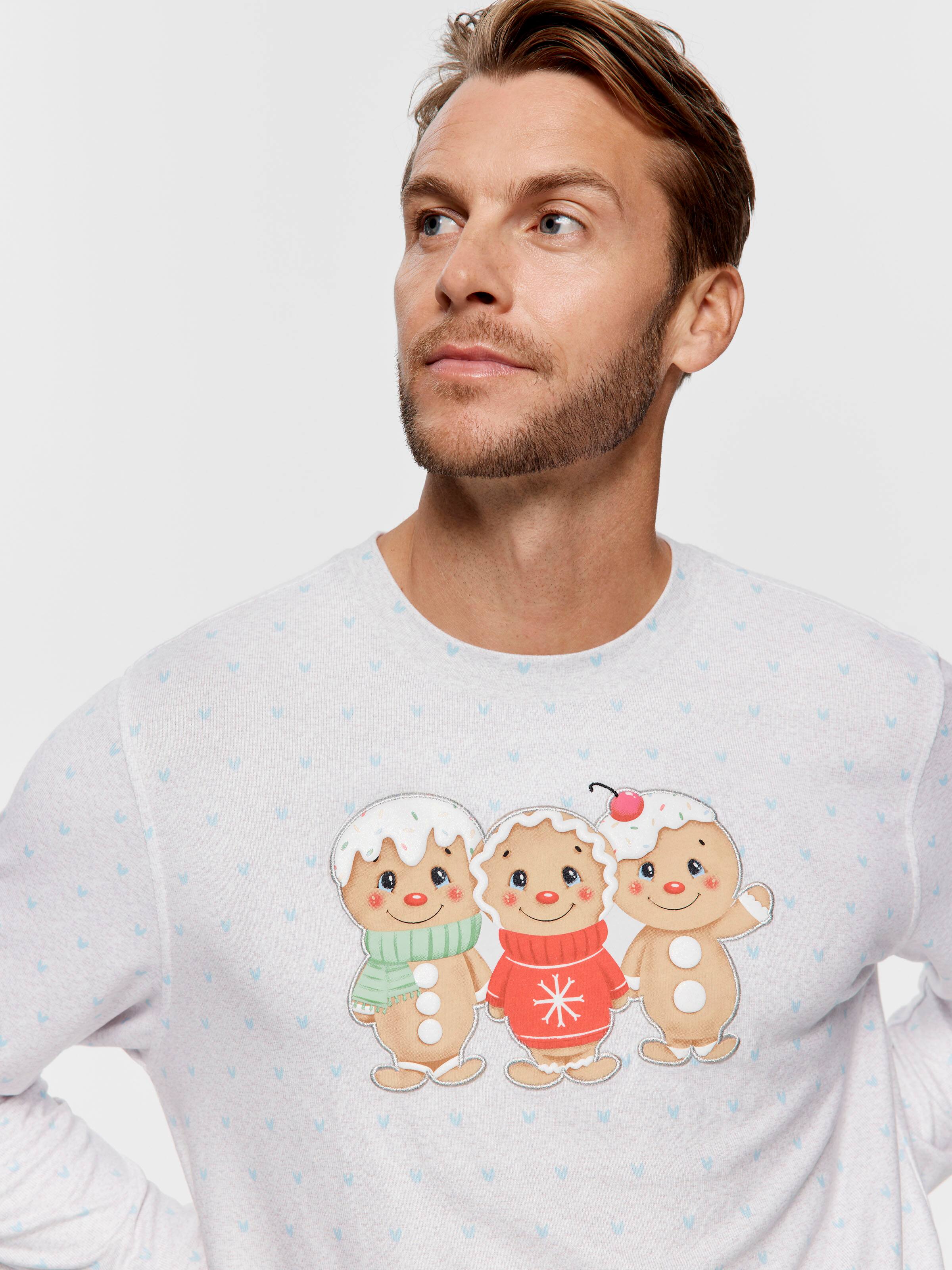 Gingerbread Plush Long Sleeve Top