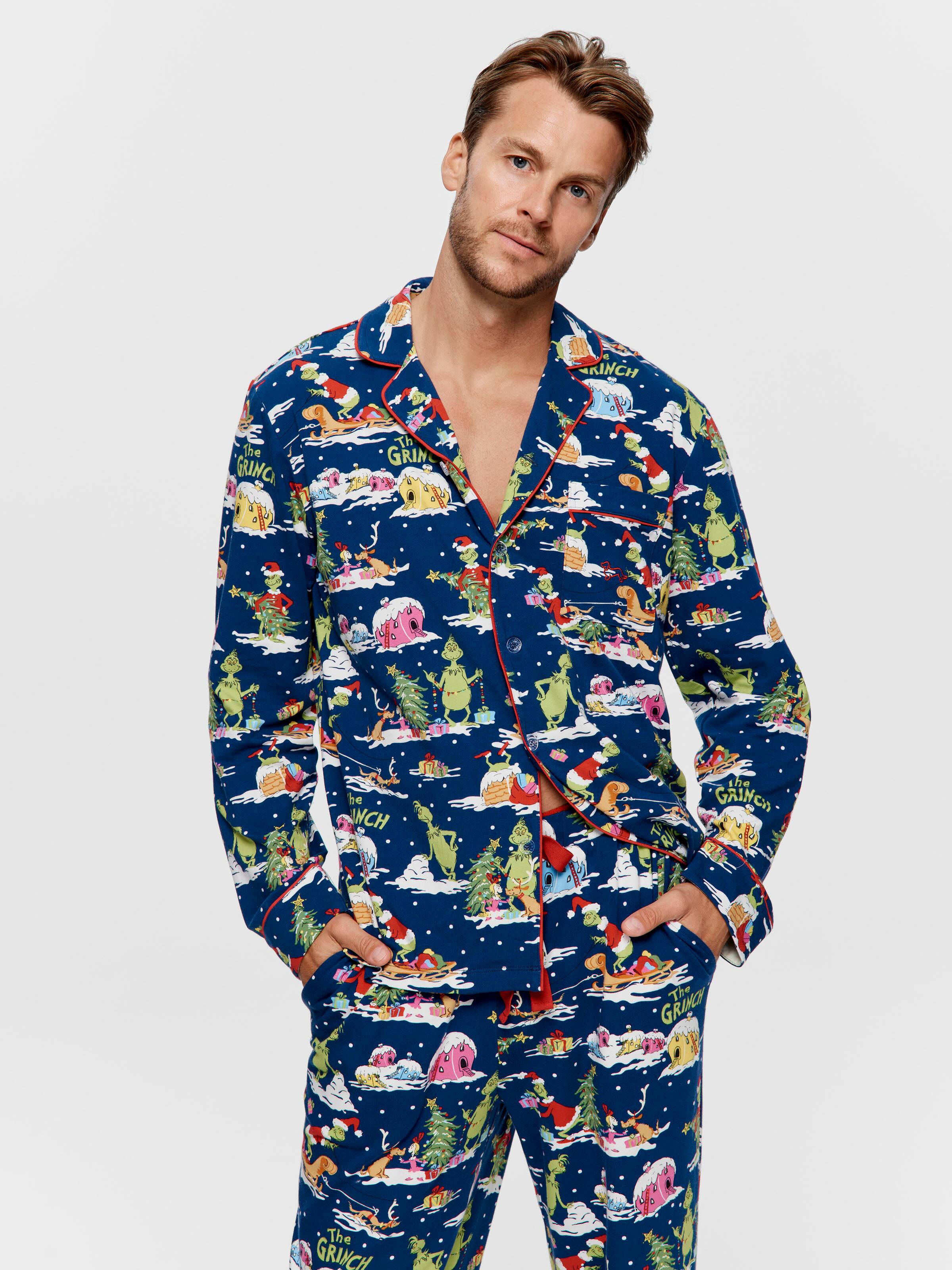 The Grinch Knit Pj Set