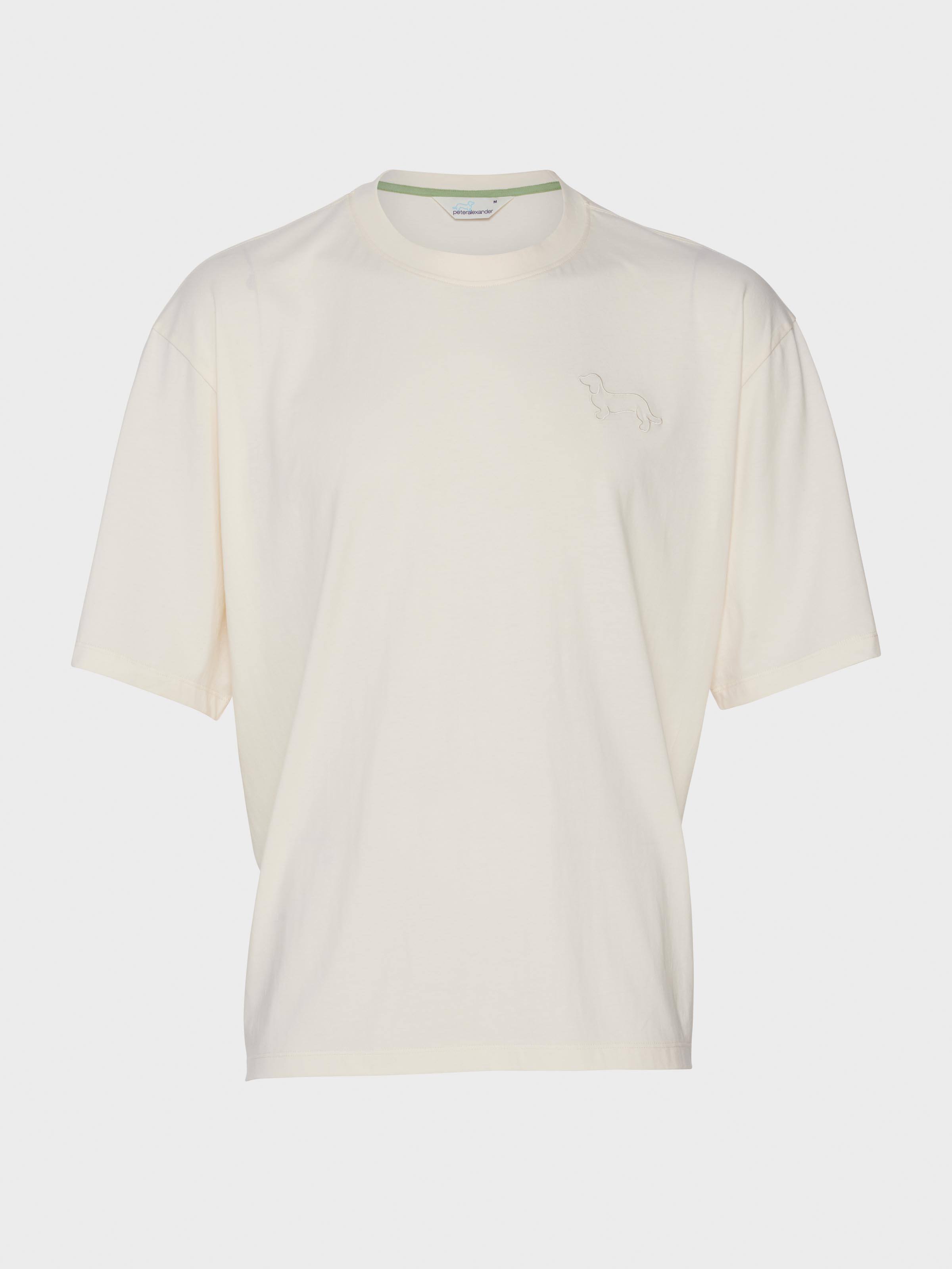 Image for Solid Cream Tee from Peter Alexander
