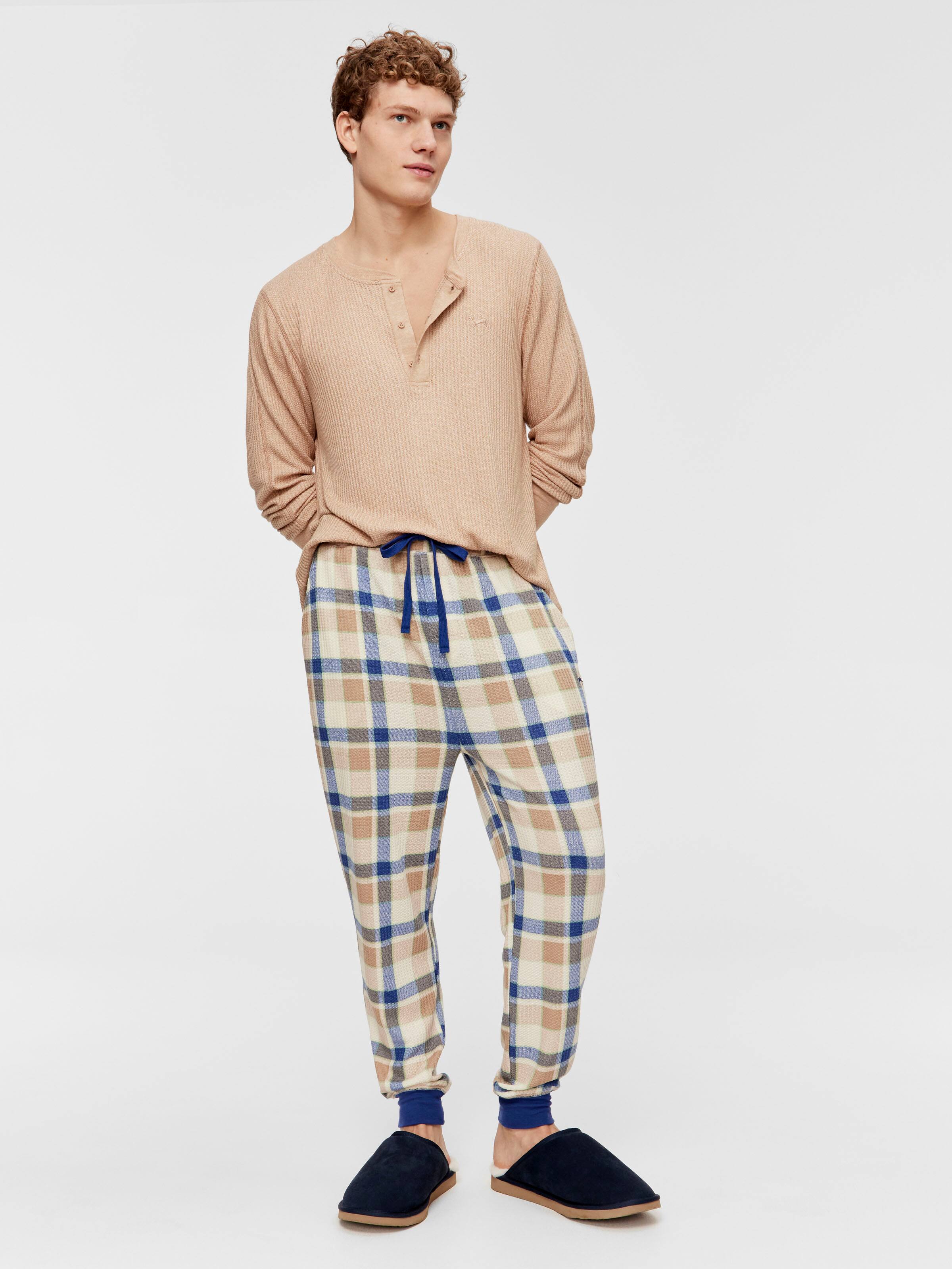 Waffle Check Comfy Pj Bottom