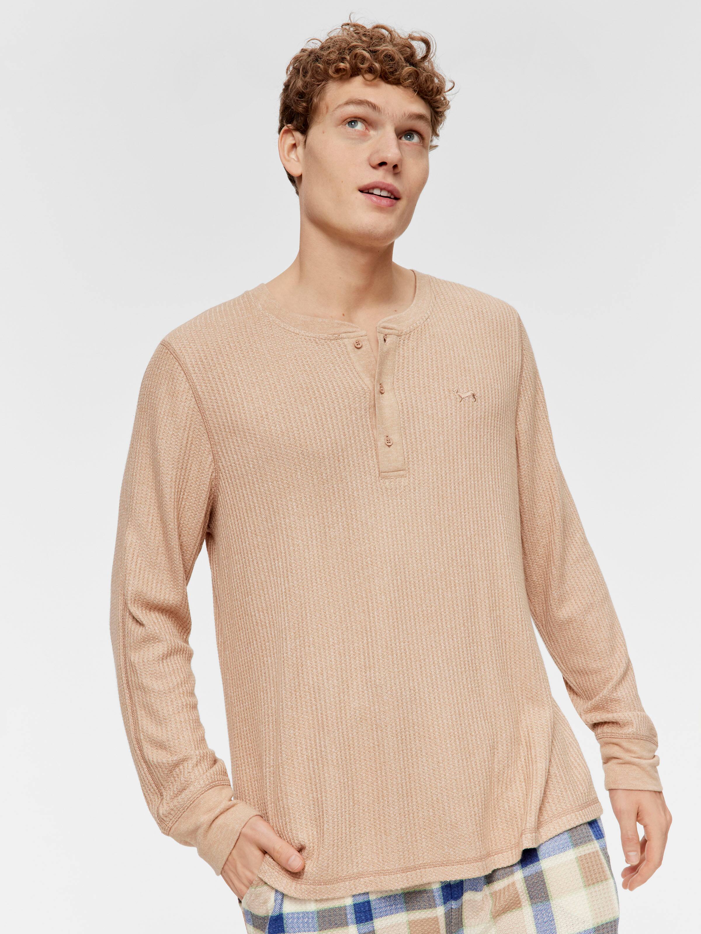 Cosy Waffle Henley
